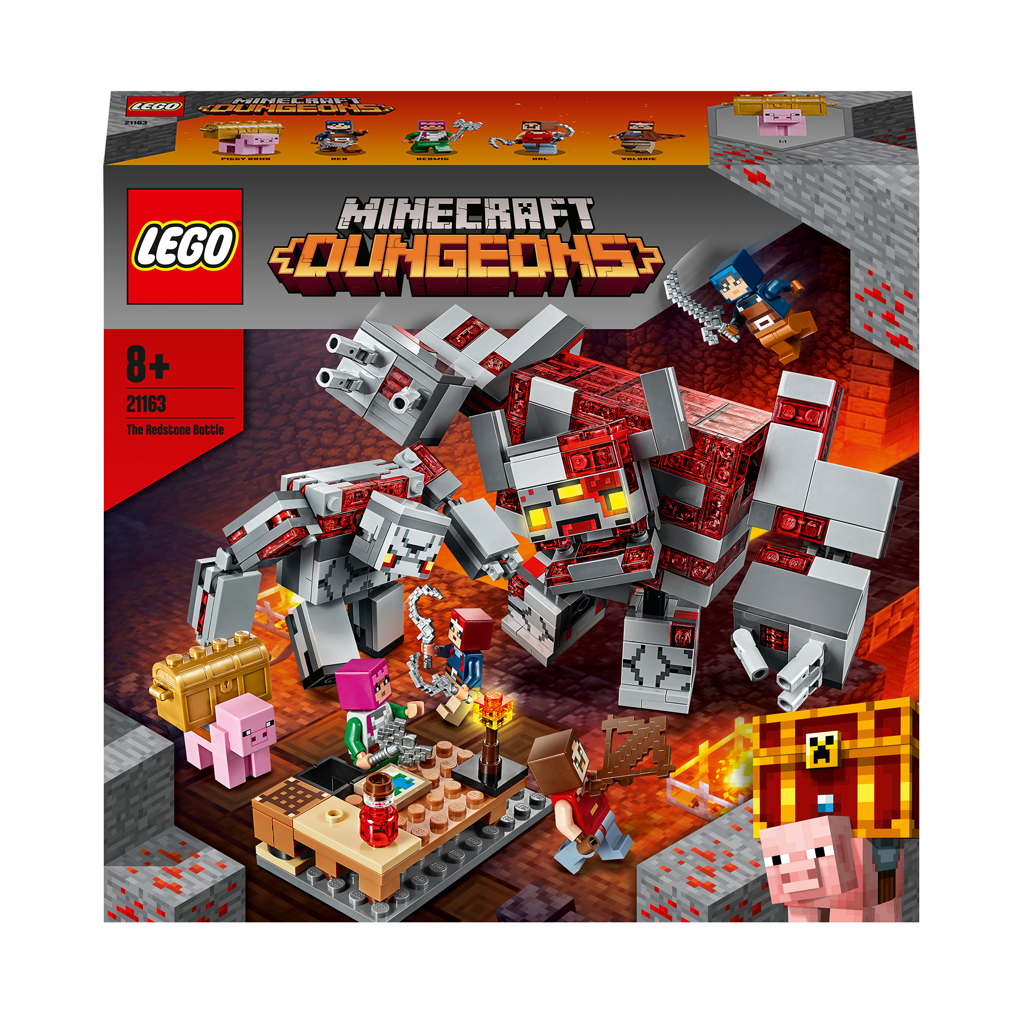 LEGO Minecraft Das Redstone-Kräftemessen