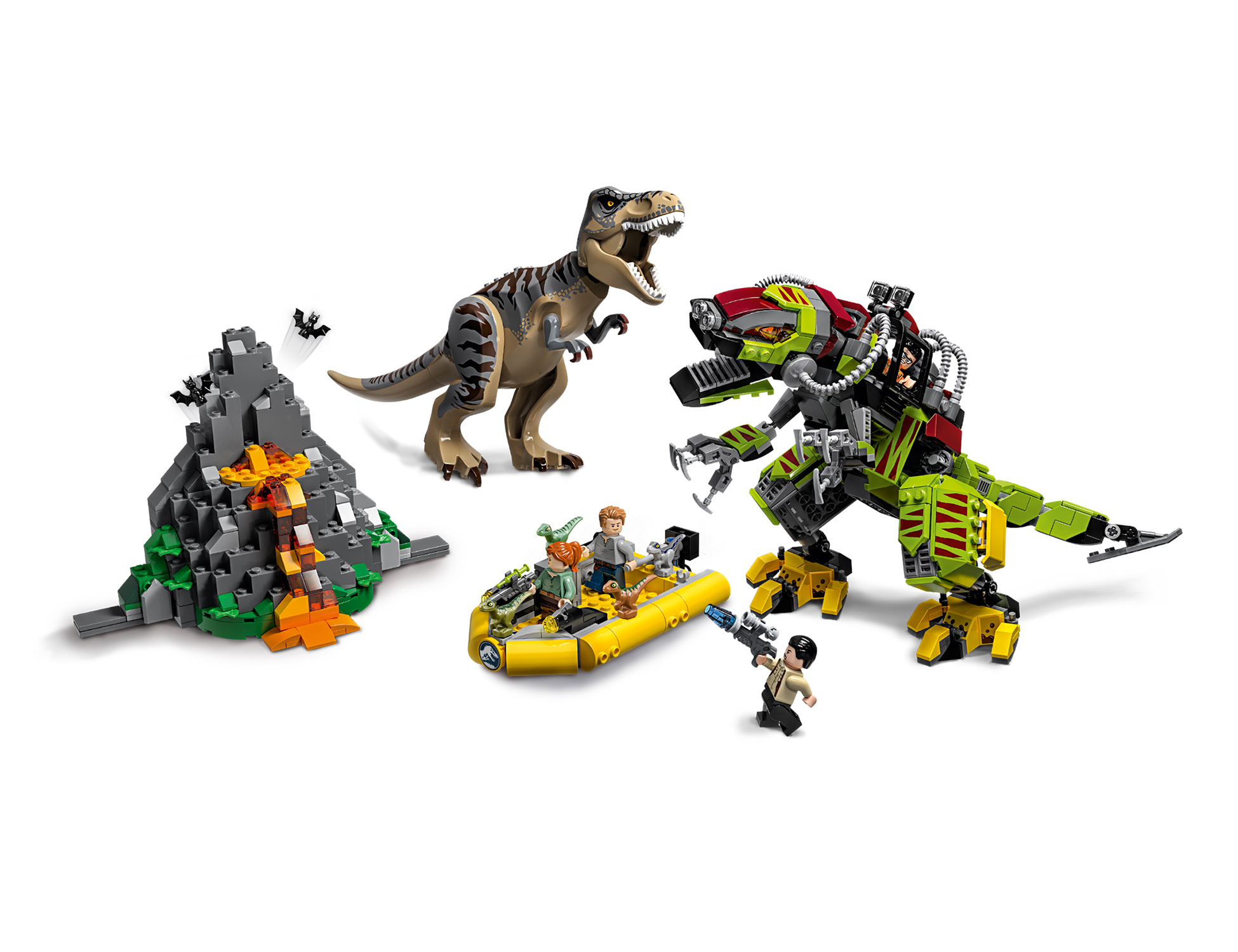 LEGO Jurassic World T. rex vs. Dino-Mech - 75938