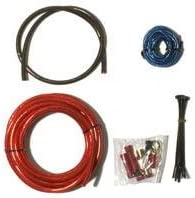 Endstufen-Anschluss-Set - 6mm² + Cinch-Kabel 
Stromkabel - 5,50m - 6mm² - rot 
Massekabel - 0,6m - 6mm² - braun 
Steuerleitung - 1mm² - blau 
QSX 101 Made in USA 