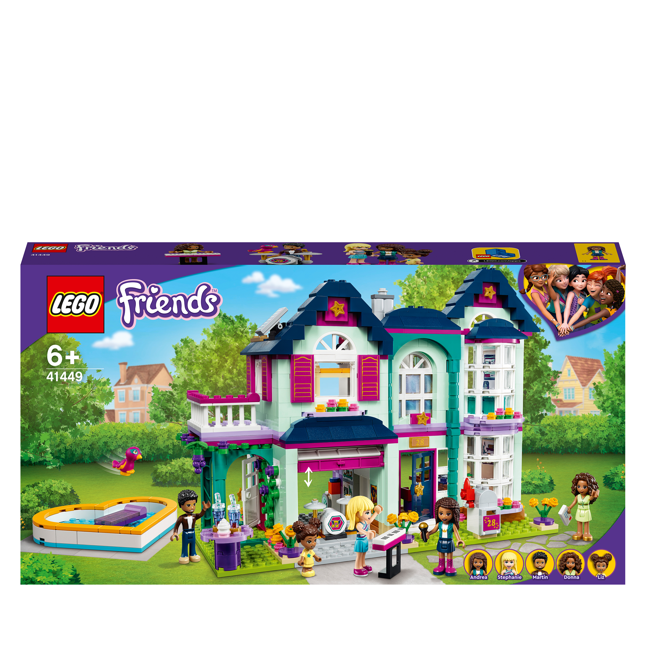 LEGO Friends Andreas Haus