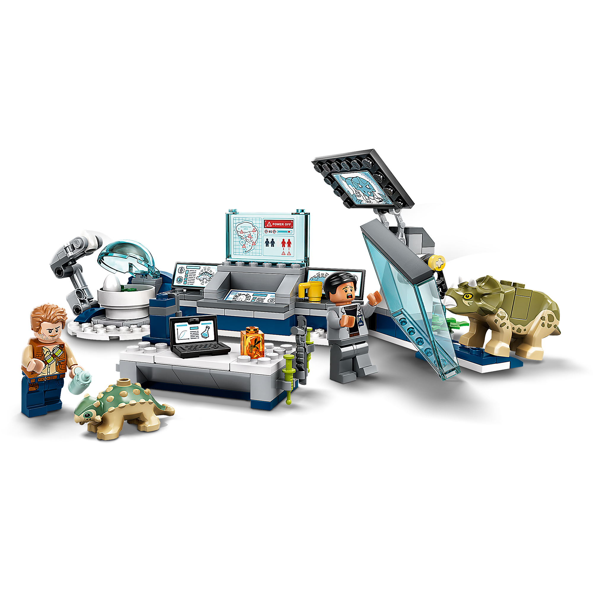 LEGO Jurassic World Dr. Wus Labor: Ausbruch der Baby-Dinosaurier