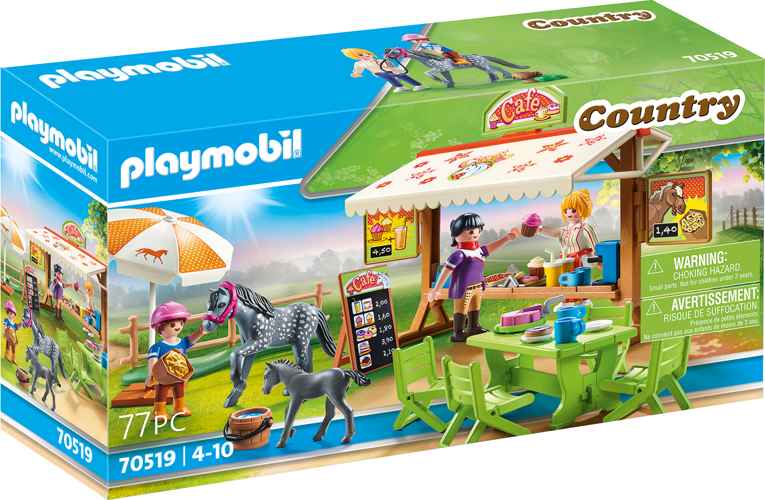 PLAYMOBIL 70519 Pony - Cafe