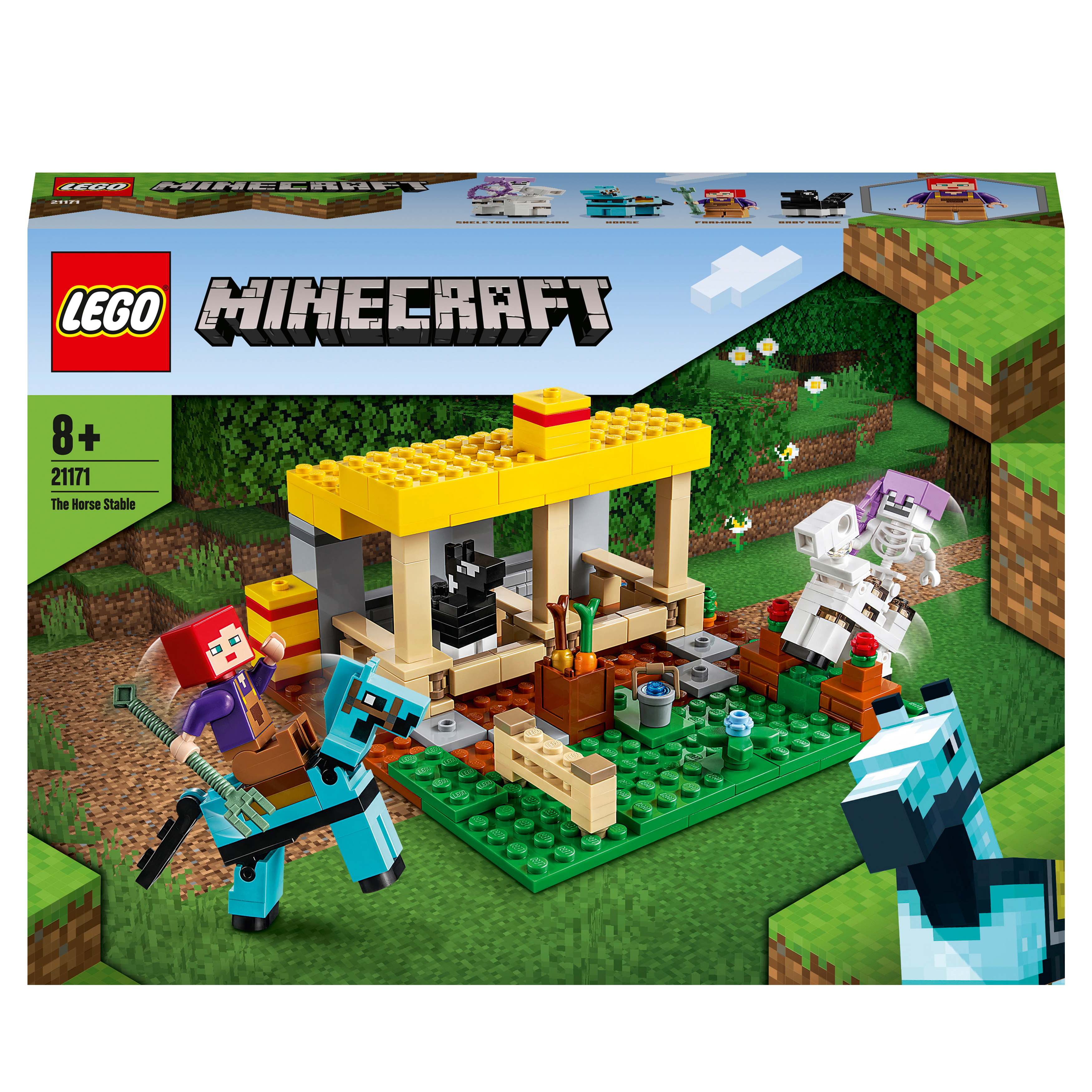 LEGO Minecraft Der Pferdestall