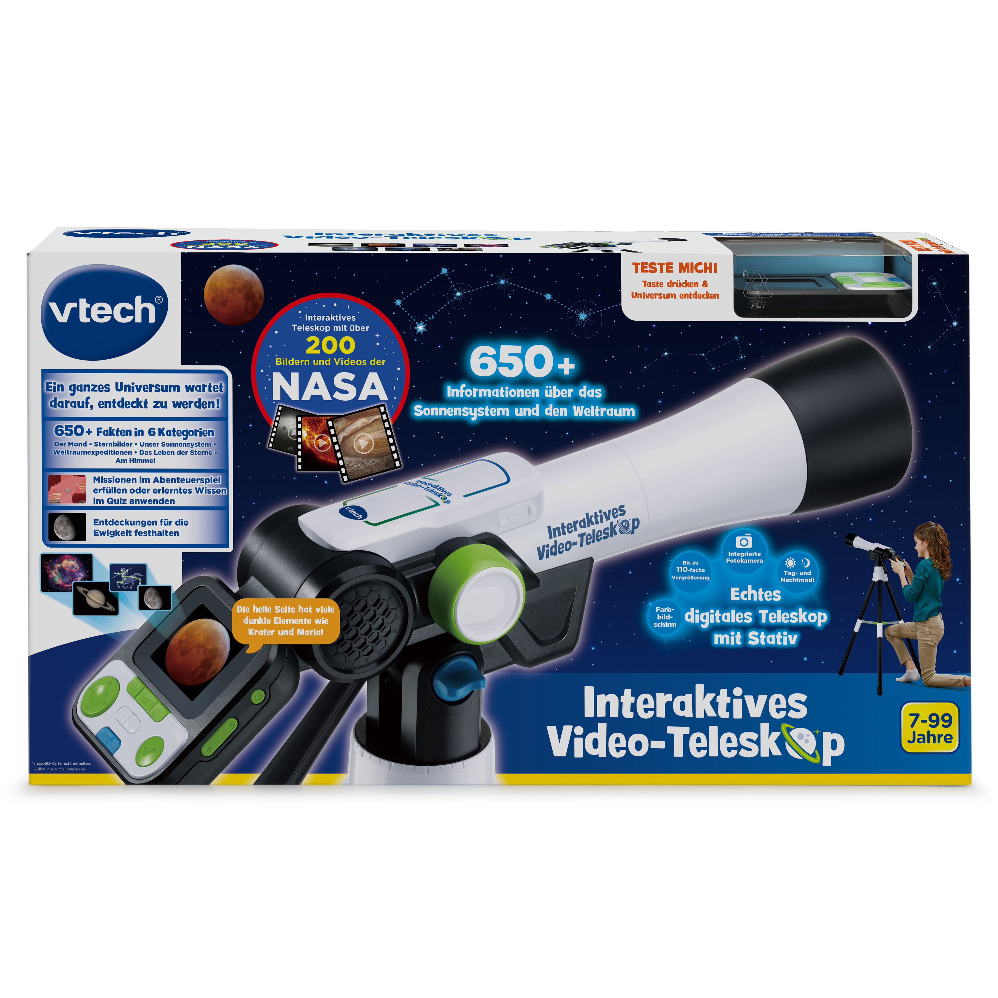 VTech Interaktives Video-Teleskop (80-614504)