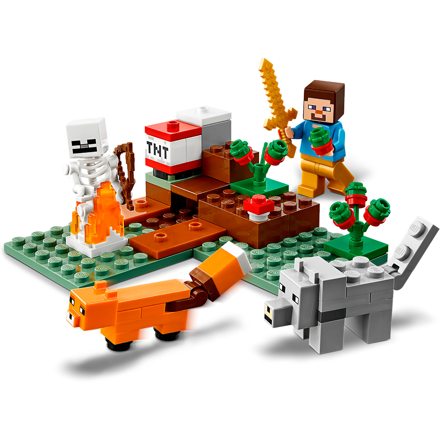 LEGO Minecraft Das Taiga-Abenteuer