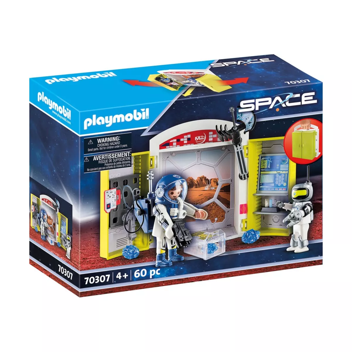 PLAYMOBIL 70307 Spielbox, In Der Raumstation