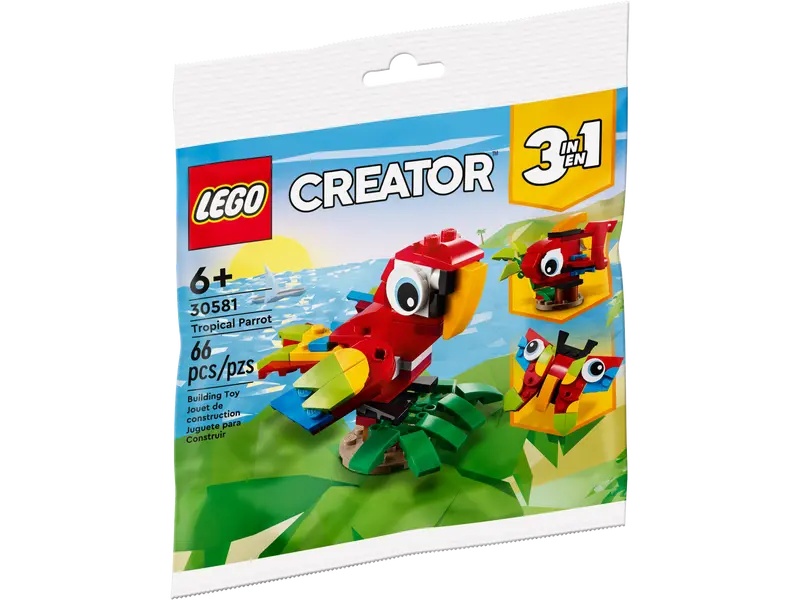 LEGO 30581 Tropischer Papagei - Poly Bag