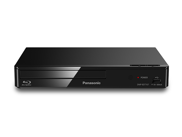 Panasonic DMP-BDT167 3D-Blu-ray-Player Full HD Upscaling Schwarz