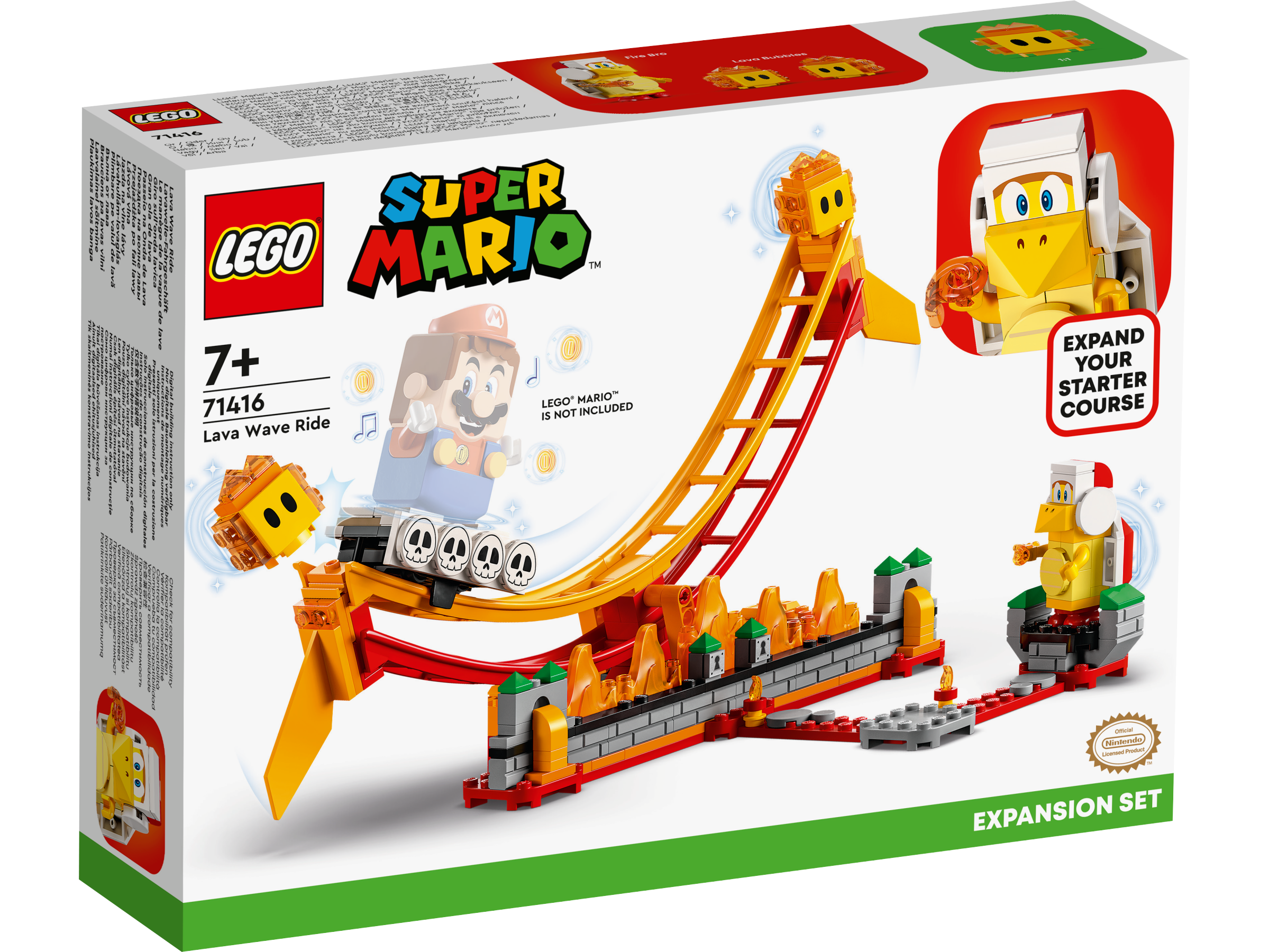 LEGO 71416 Lavawelle-Fahrgeschäft – Erweiterungsset