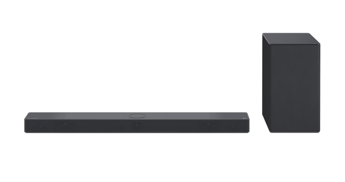 LG DSC9SDDEULLK  3.1.3 Dolby Atmos® Soundbar mit 400 Watt | kabelloser Subwoofer