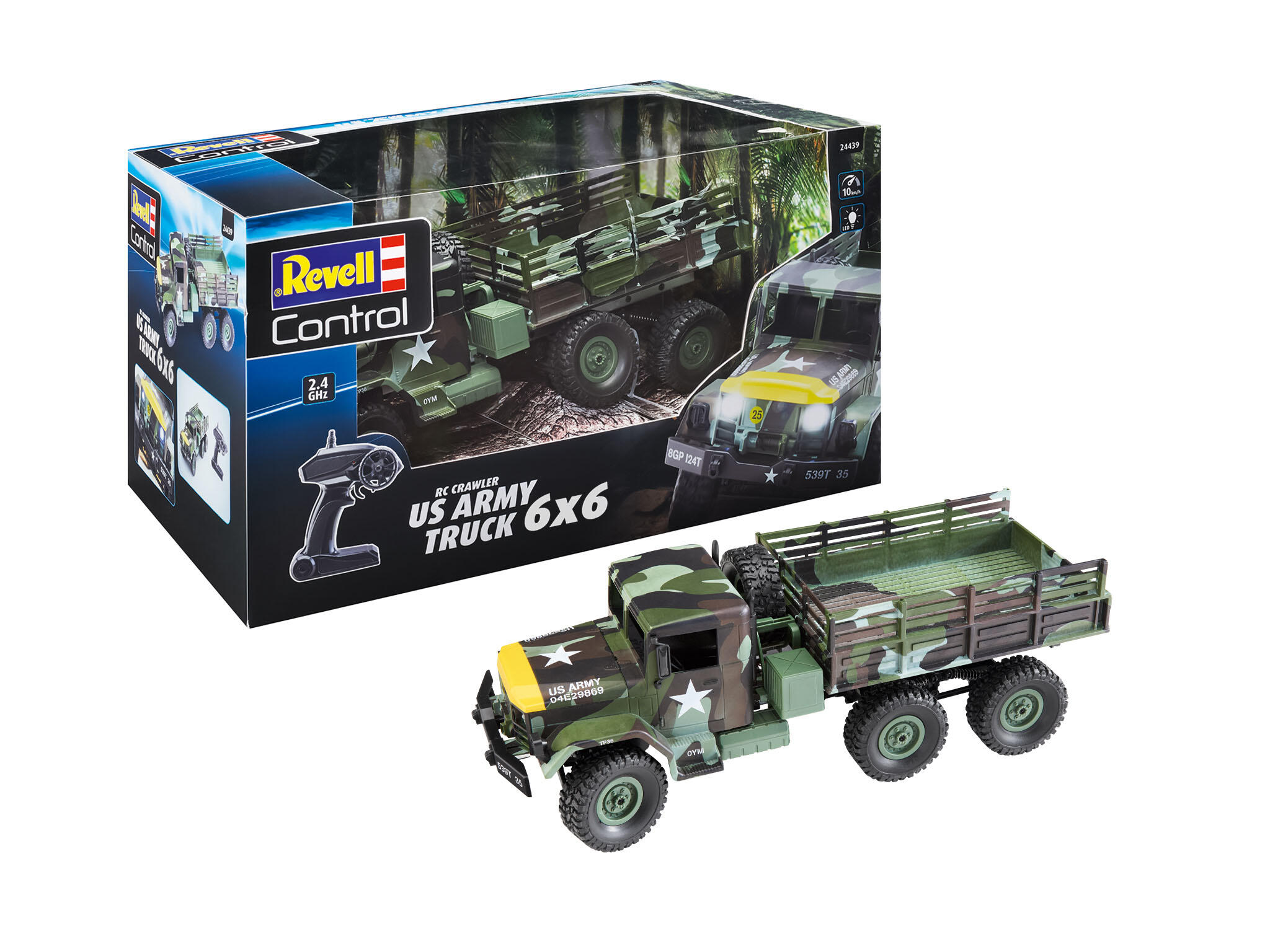 Revell 24439 RC Crawler US Army Truck Revell Control Ferngesteuertes Auto