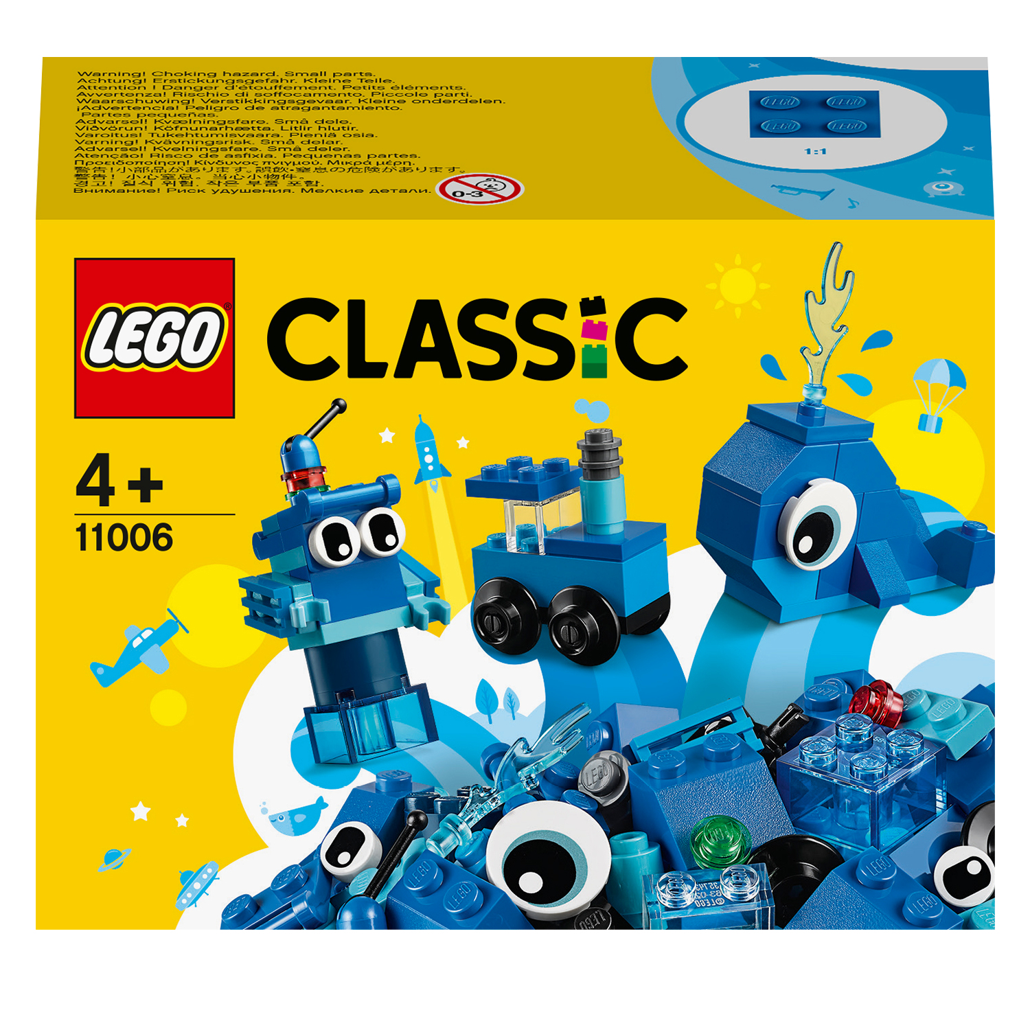 LEGO Classic Blaues Kreativ-Set