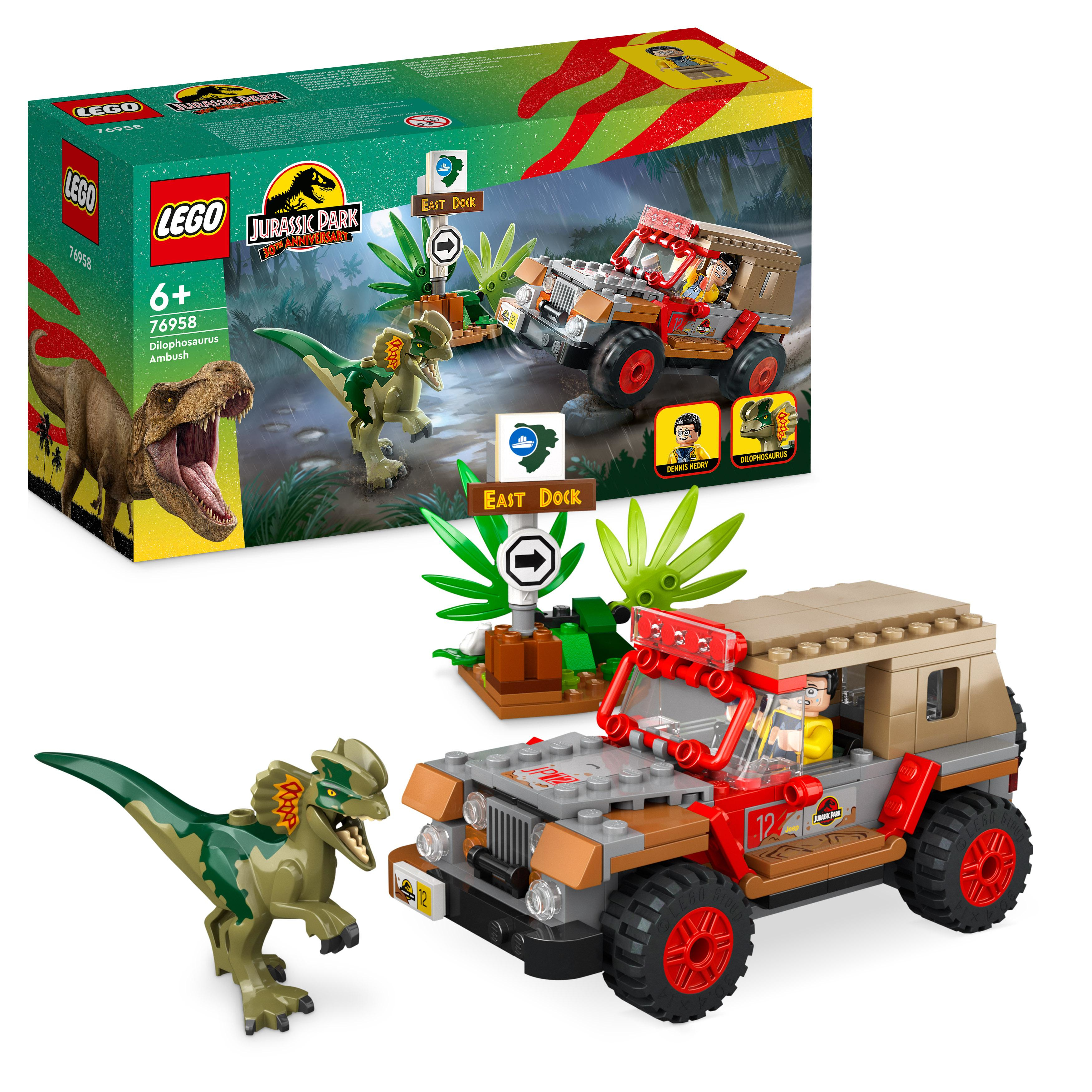 LEGO 76958 Jurassic World™ Hinterhalt des Dilophosaurus