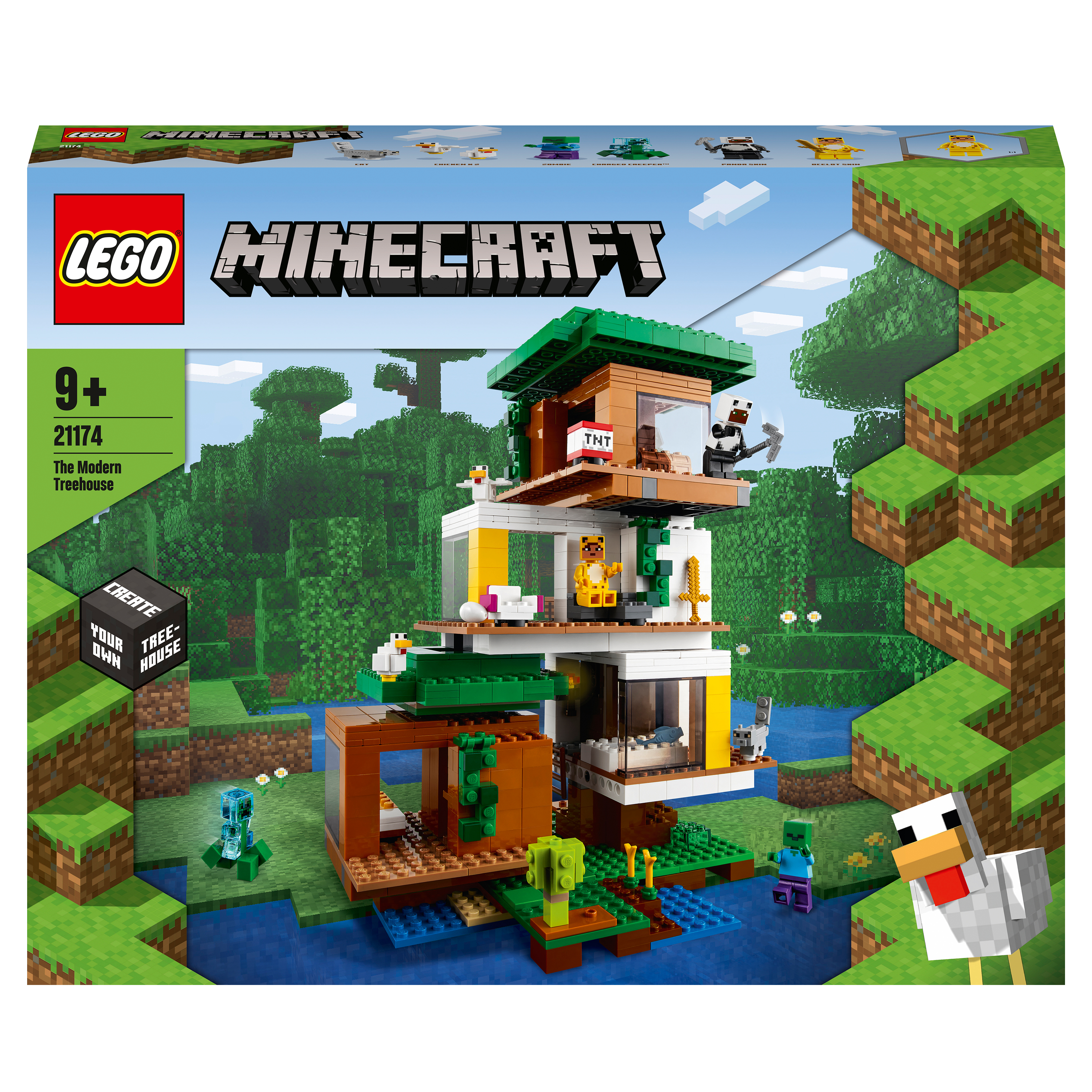 LEGO Minecraft Das moderne Baumhaus
