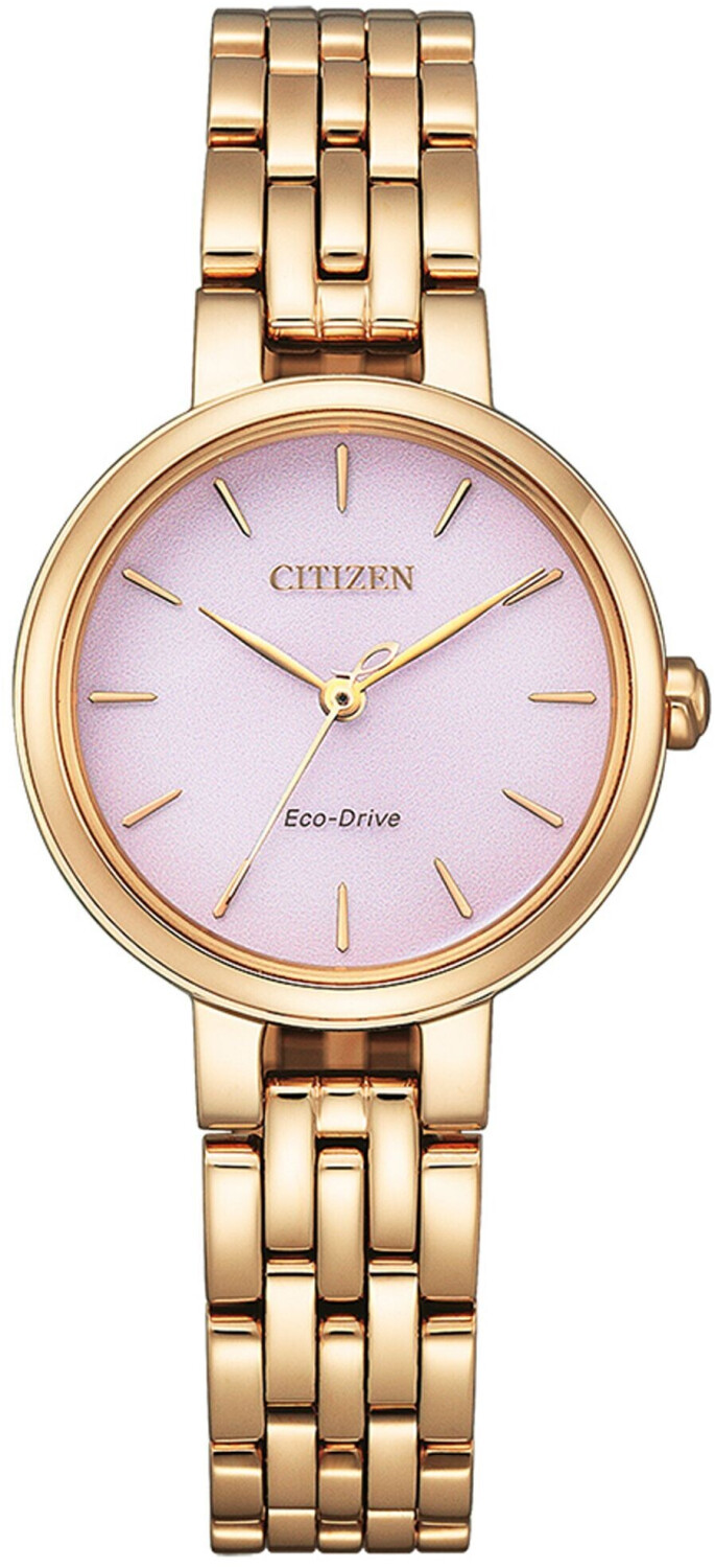 Citizen Damen Analog Eco-Drive Uhr mit Edelstahl Armband EM0993 EM0993-82X