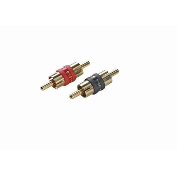 Phoenix Gold A401 Male RCA to Male RCA Adapter (Pair) Made in USA 