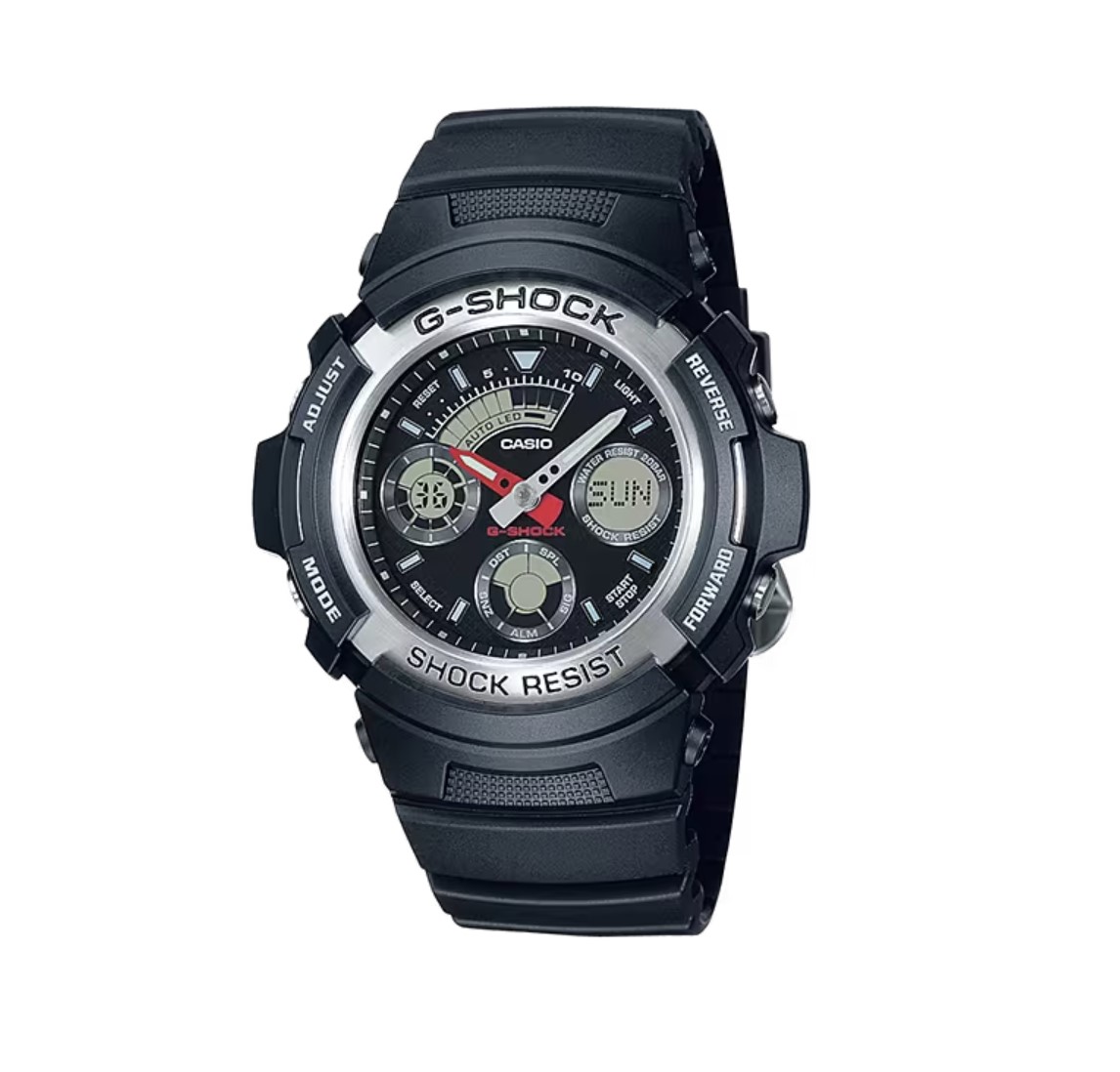 Casio G-Shock Herren-Armbanduhr Analog / Digital Quarz AW-590-1AER
