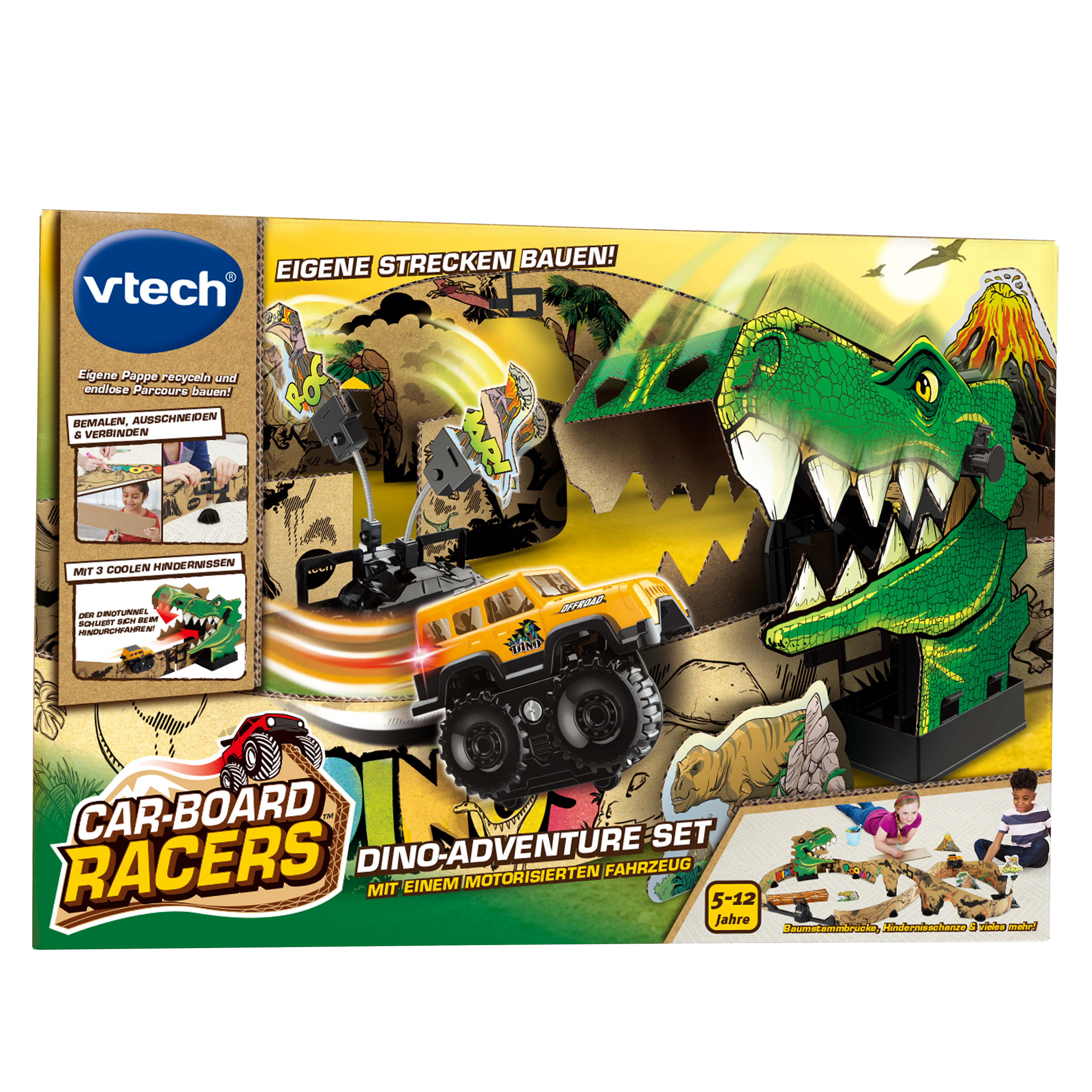 VTech Car-Board Racers - Dino-Adventure Set (80-563304)