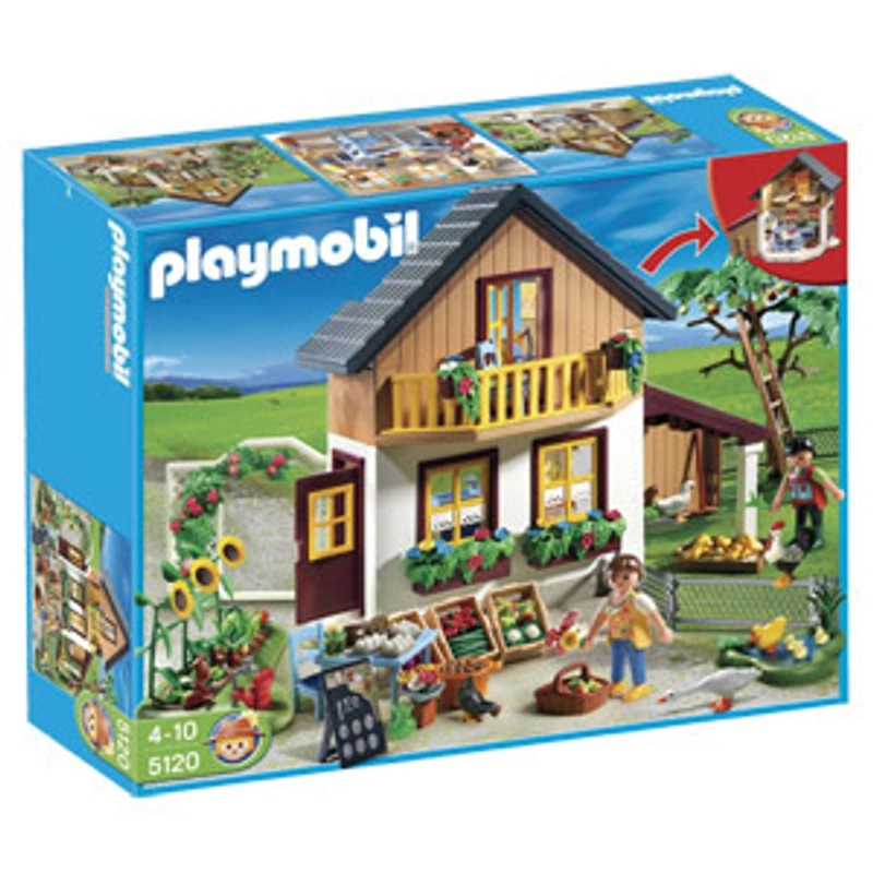 PLAYMOBIL 5120 Playmobil Bauernhaus Mit Hofladen