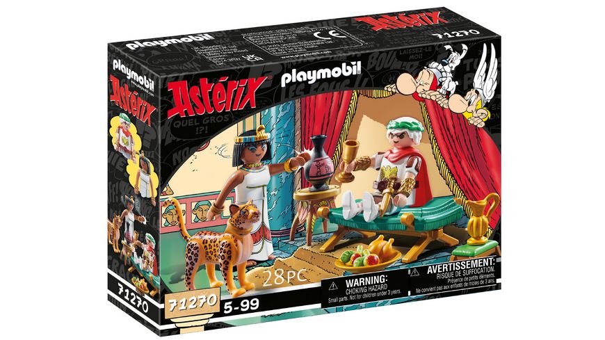 Playmobil 71270 Asterix: Cäsar und Kleopatra
