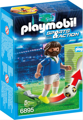PLAYMOBIL 6895 Playmobil Fußballspieler Italien