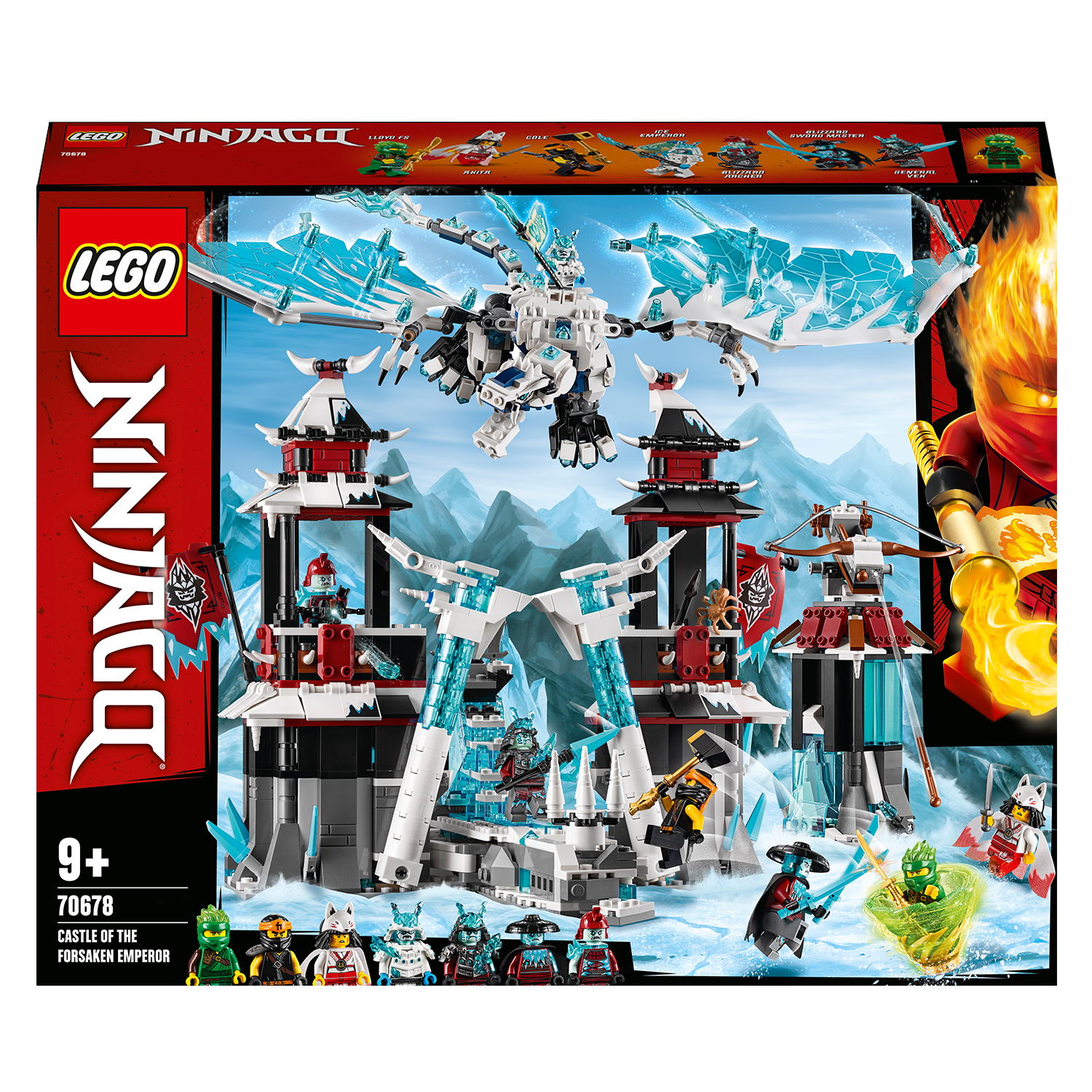 LEGO NINJAGO Festung im ewigen Eis - 70678