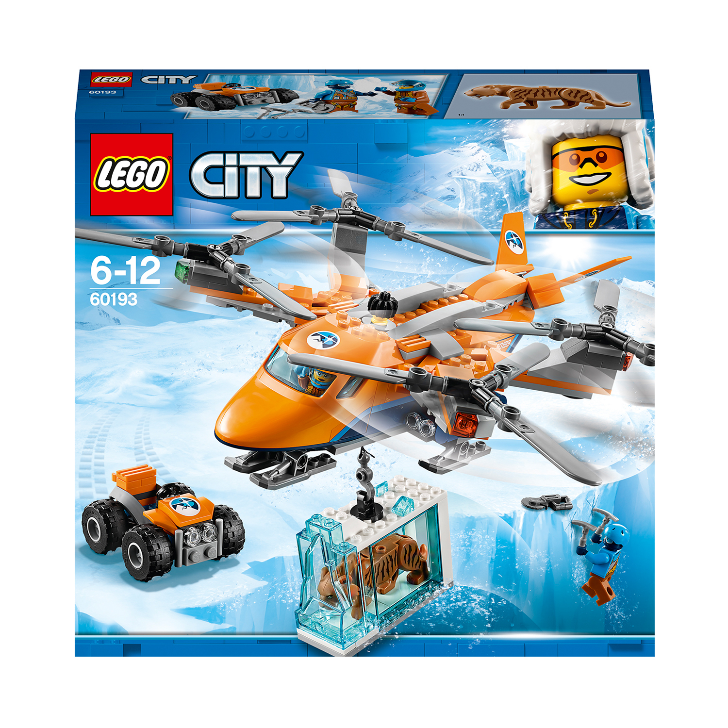 LEGO City Arktis-Frachtflugzeug - 60193