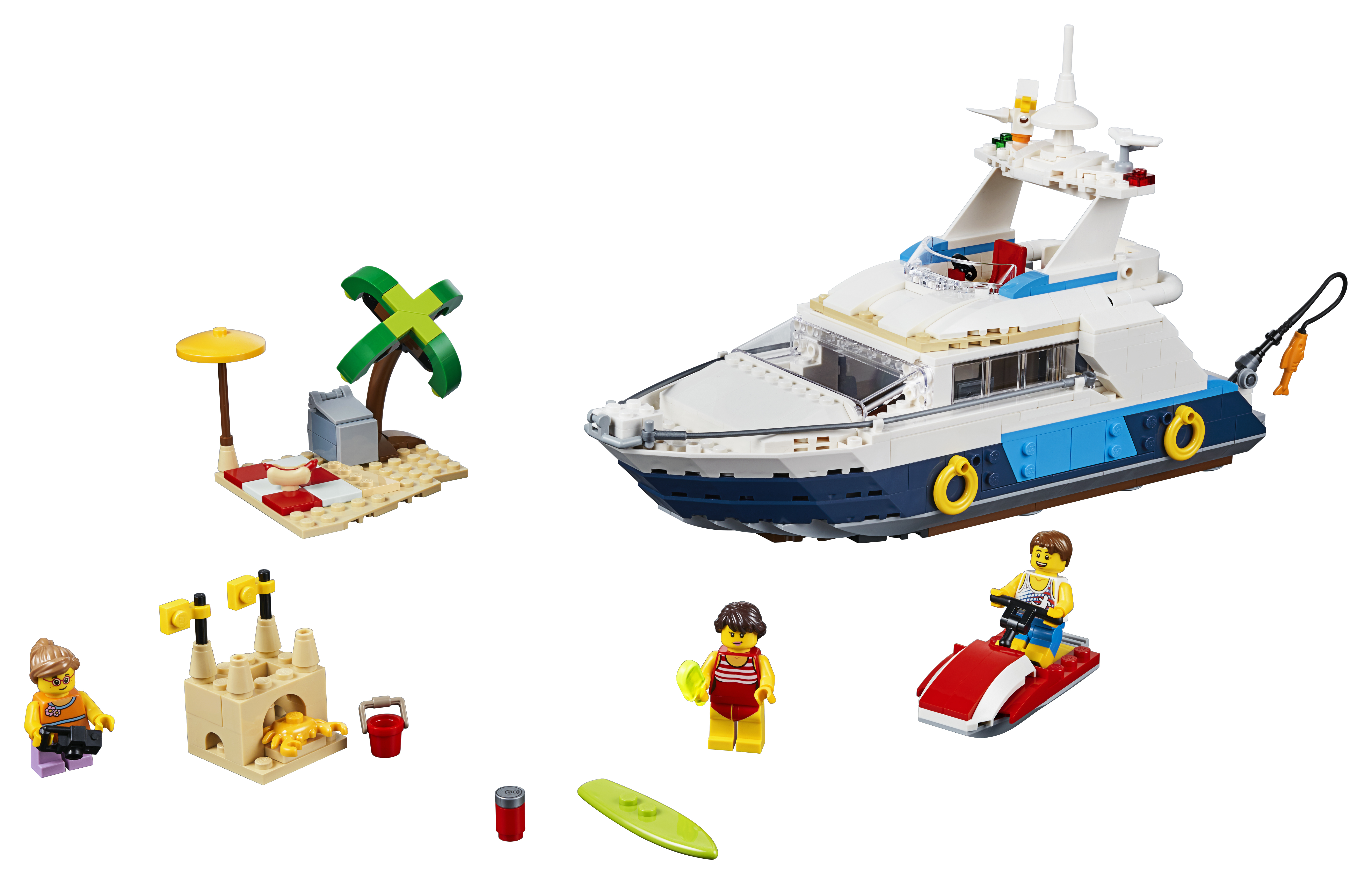 LEGO Creator Abenteuer auf der Yacht - 31083