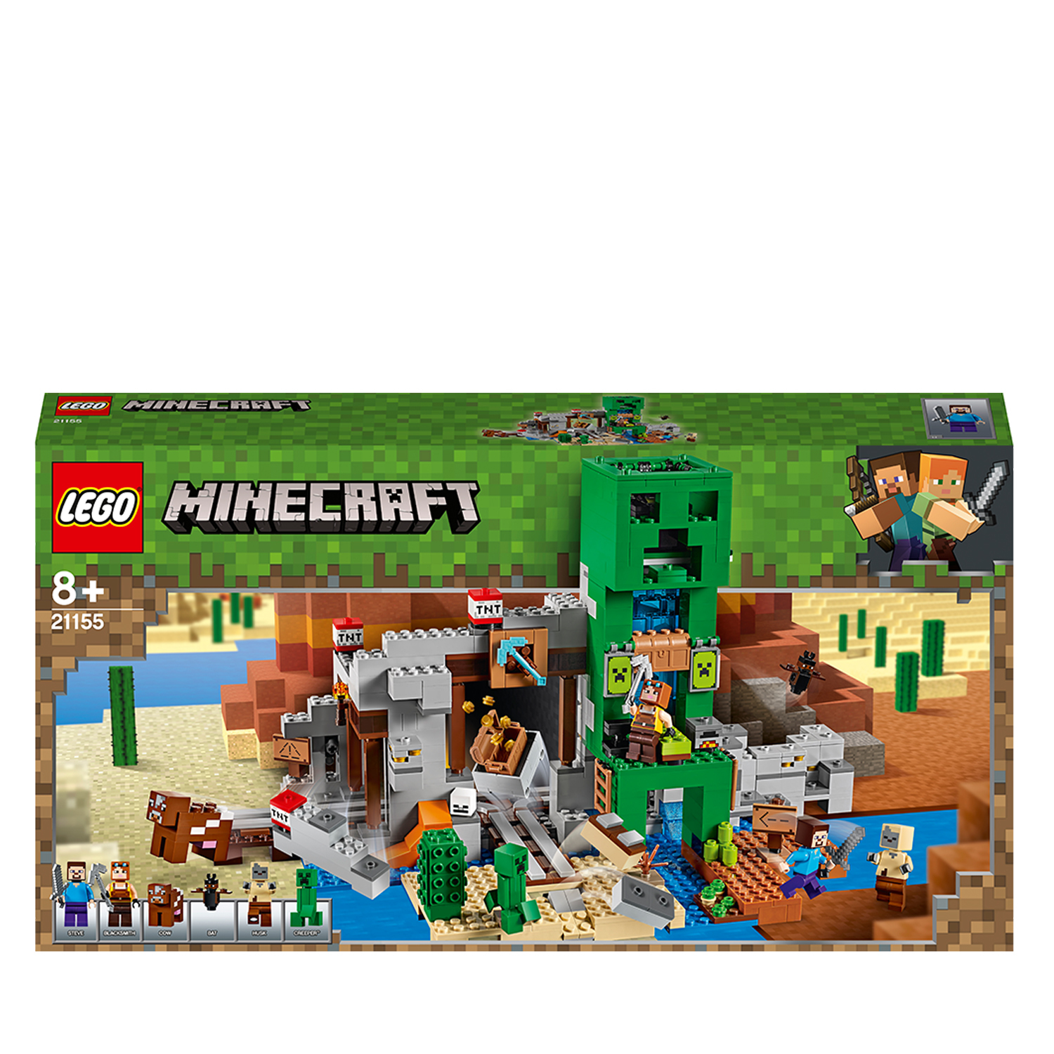 LEGO Minecraft Die Creeper Mine