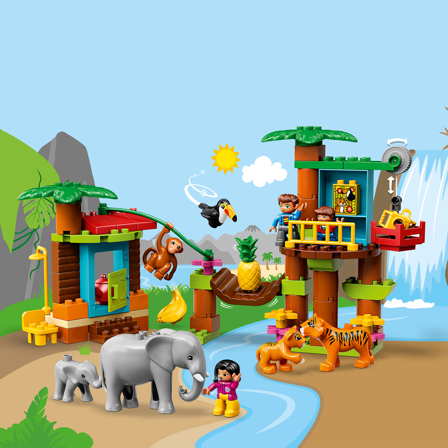 LEGO DUPLO Baumhaus im Dschungel