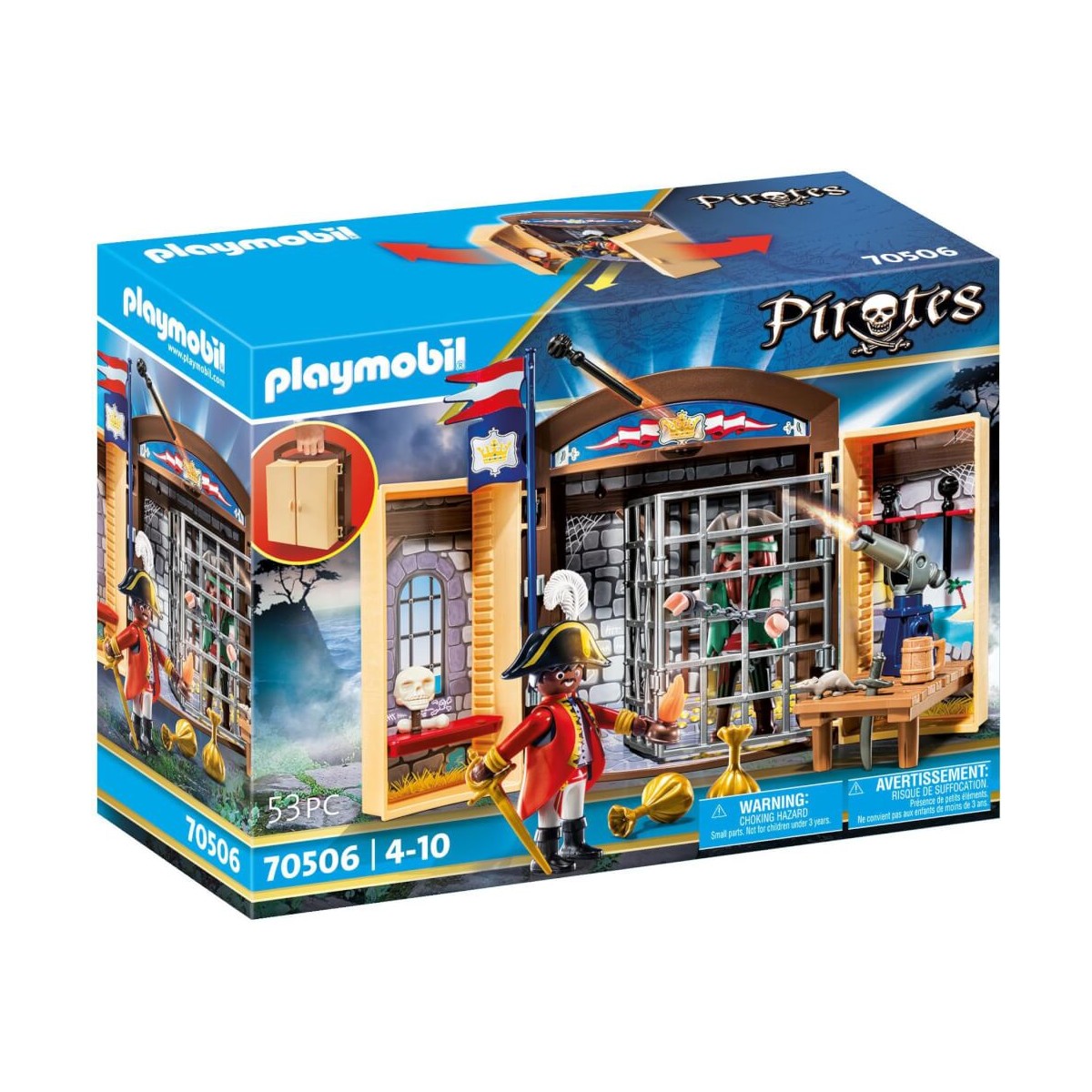 PLAYMOBIL 70506 Spielbox "Piratenabenteuer"