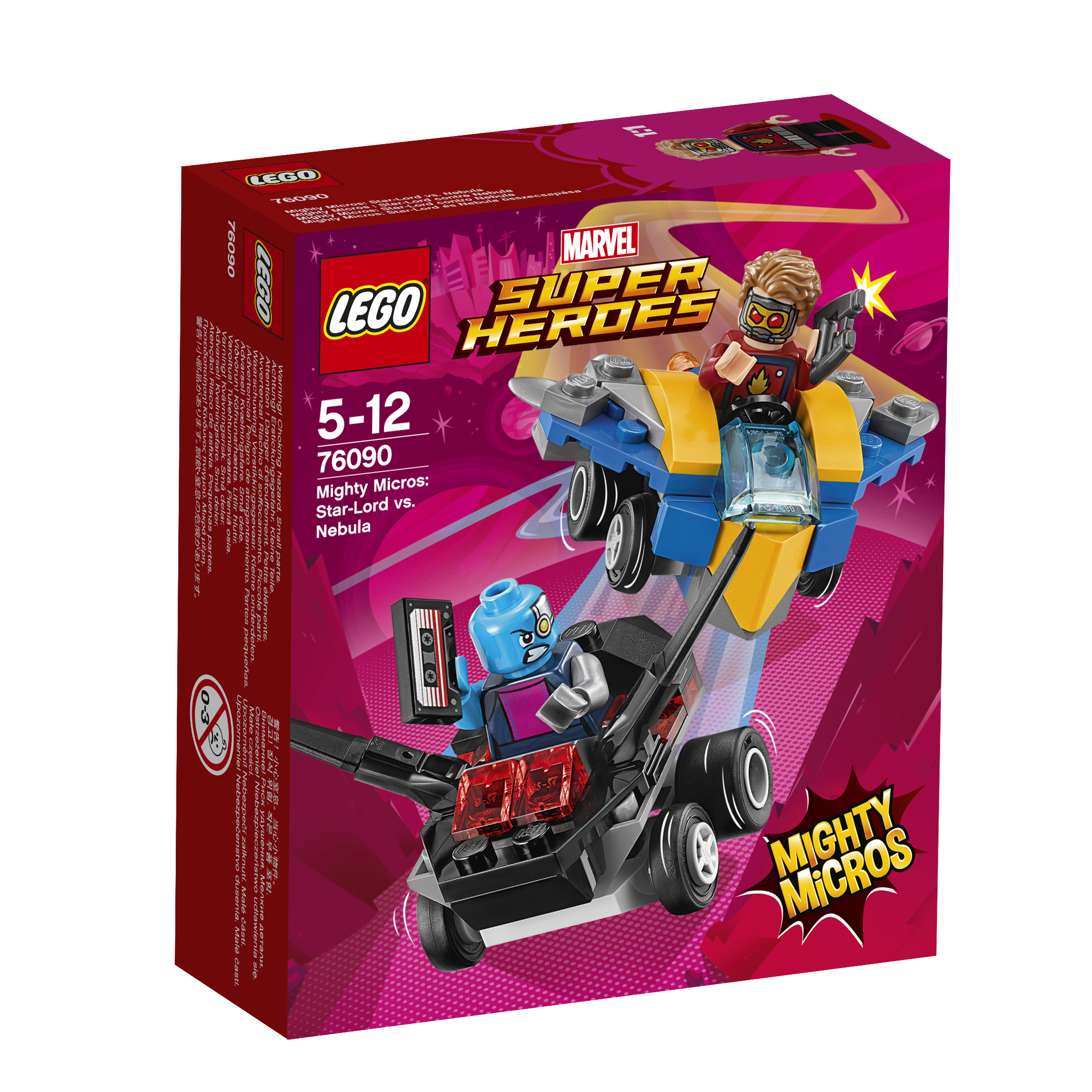 LEGO Marvel Super Heroes Mighty Micros: Star-Lord vs. Nebula - 76090