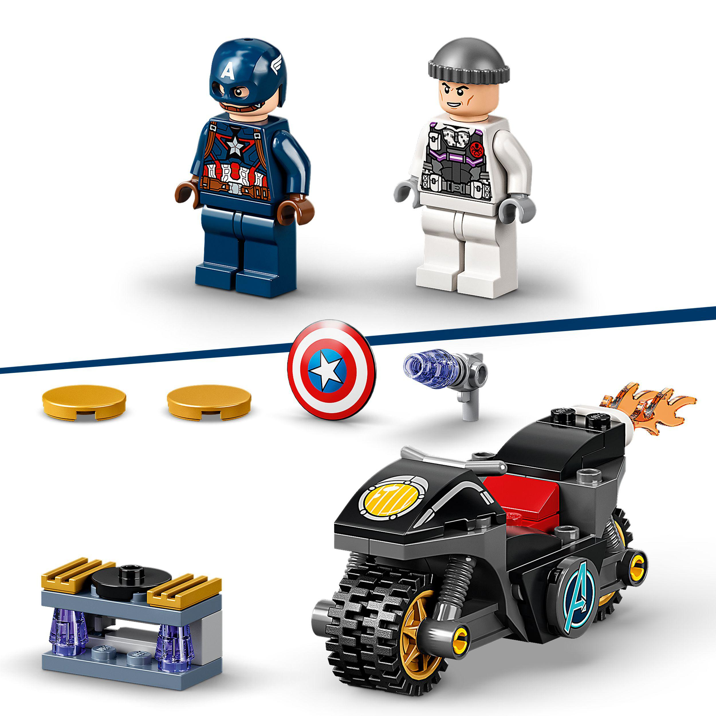 LEGO Marvel Super Heroes Duell zwischen Captain America und Hydra