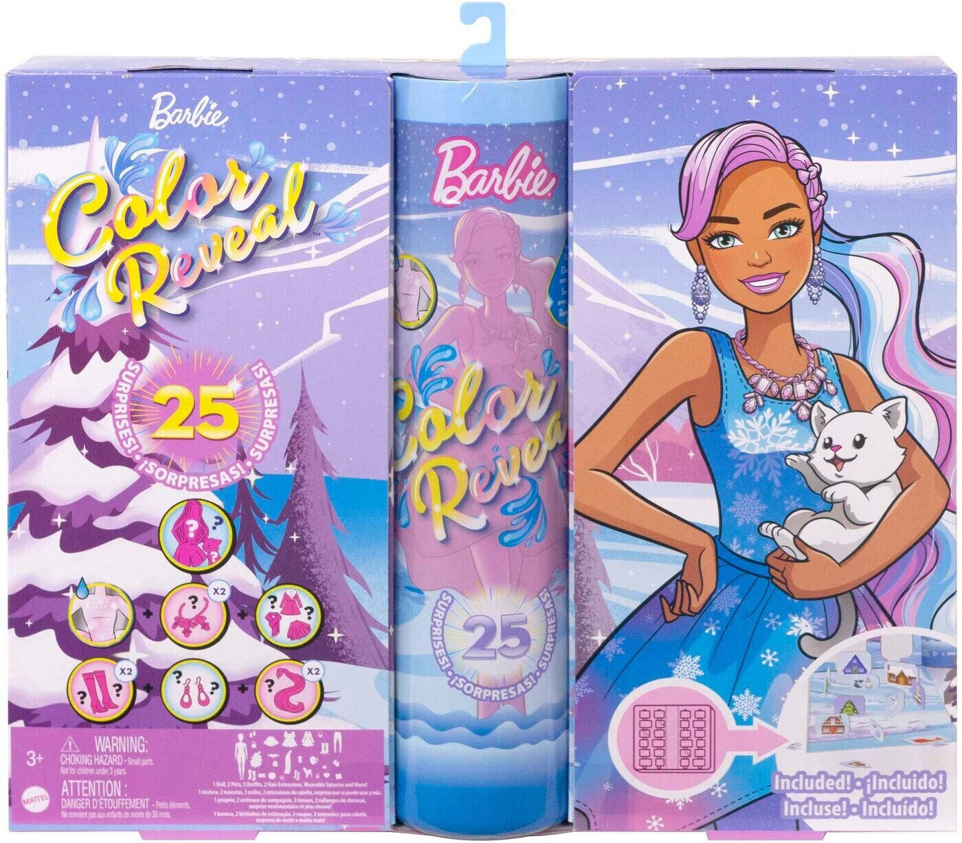 Barbie Color Reveal Adventskalender 2023  HJD60