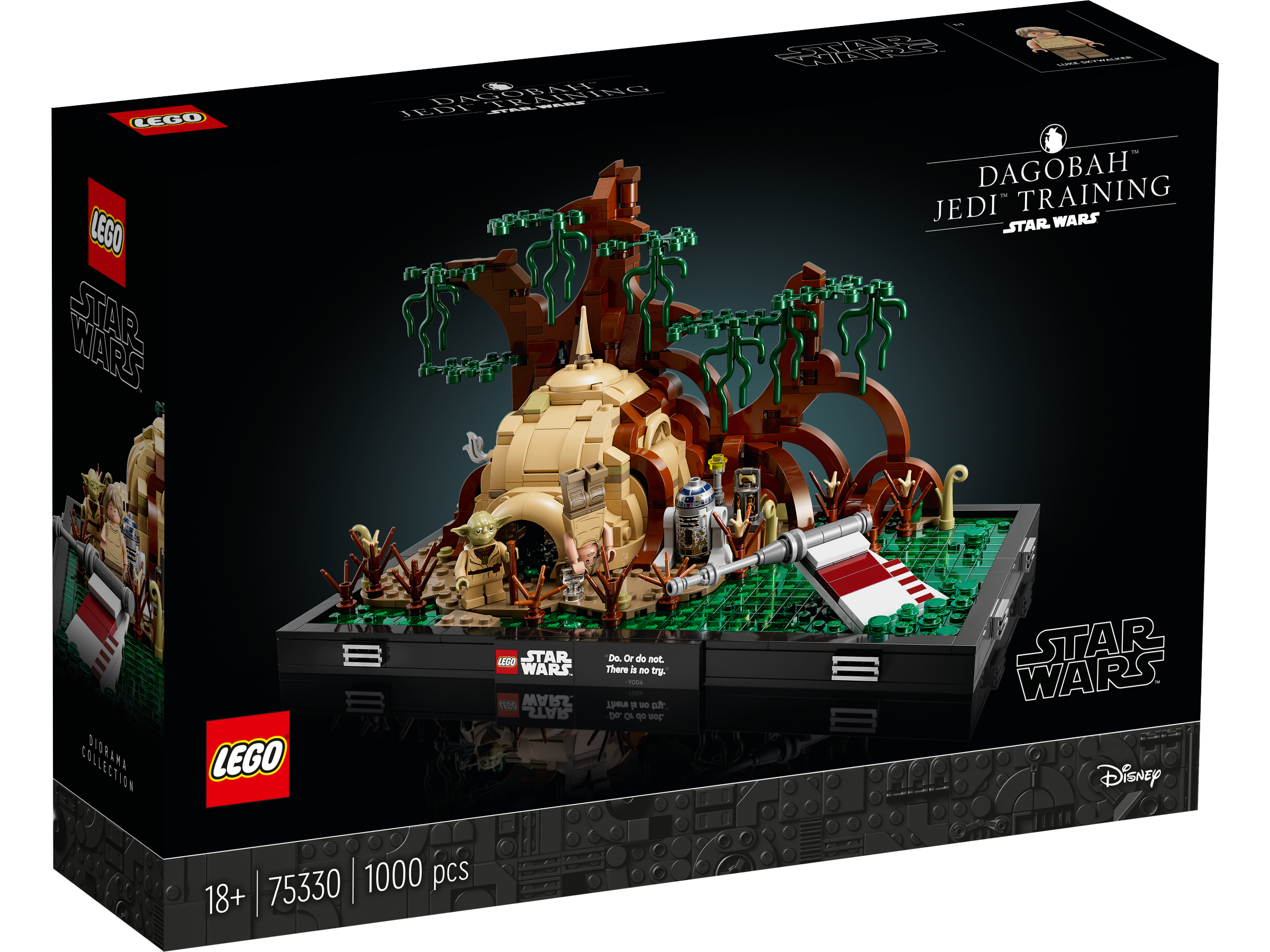 LEGO 75330 Jedi™ Training auf Dagobah™ – Diorama