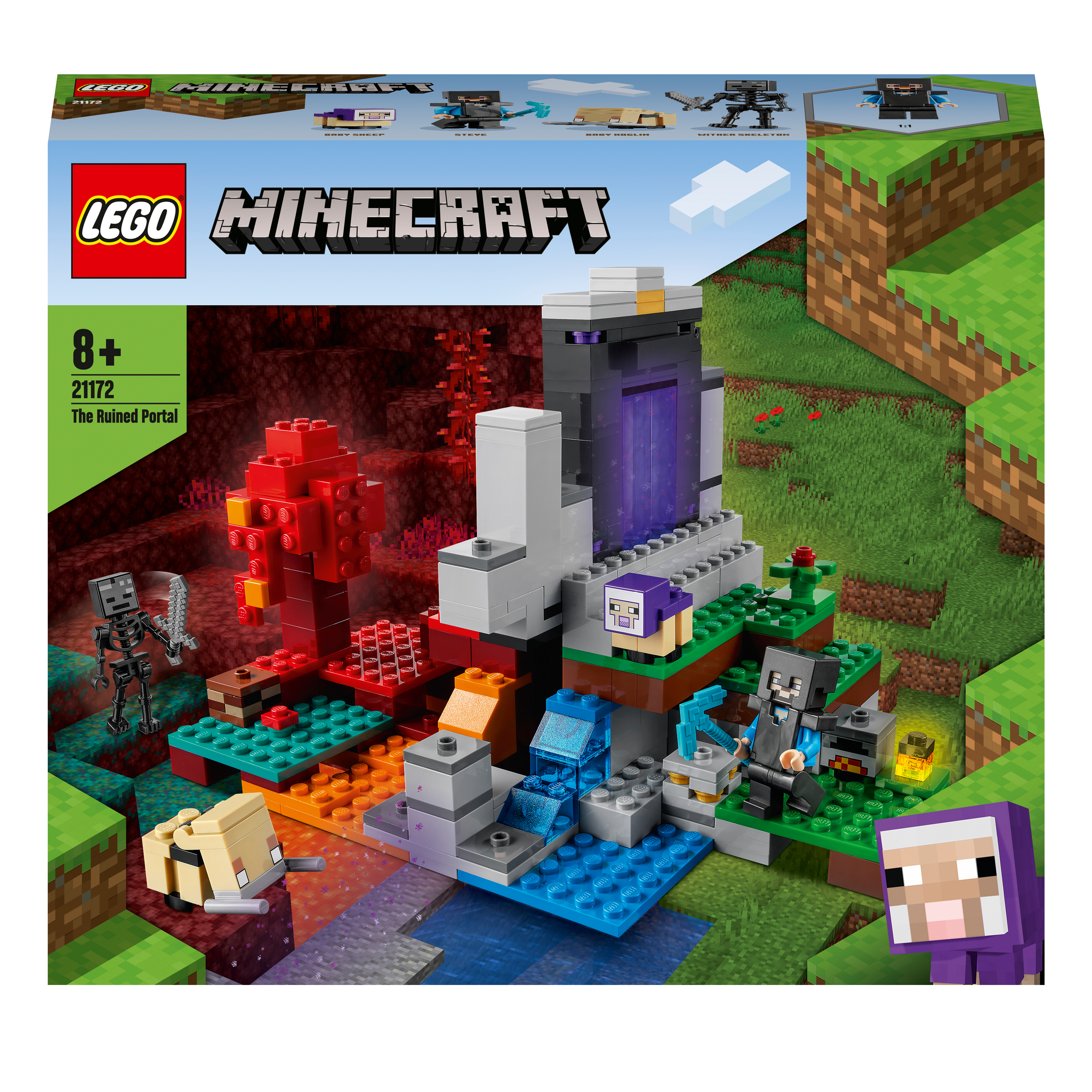 LEGO Minecraft Das zerstörte Portal