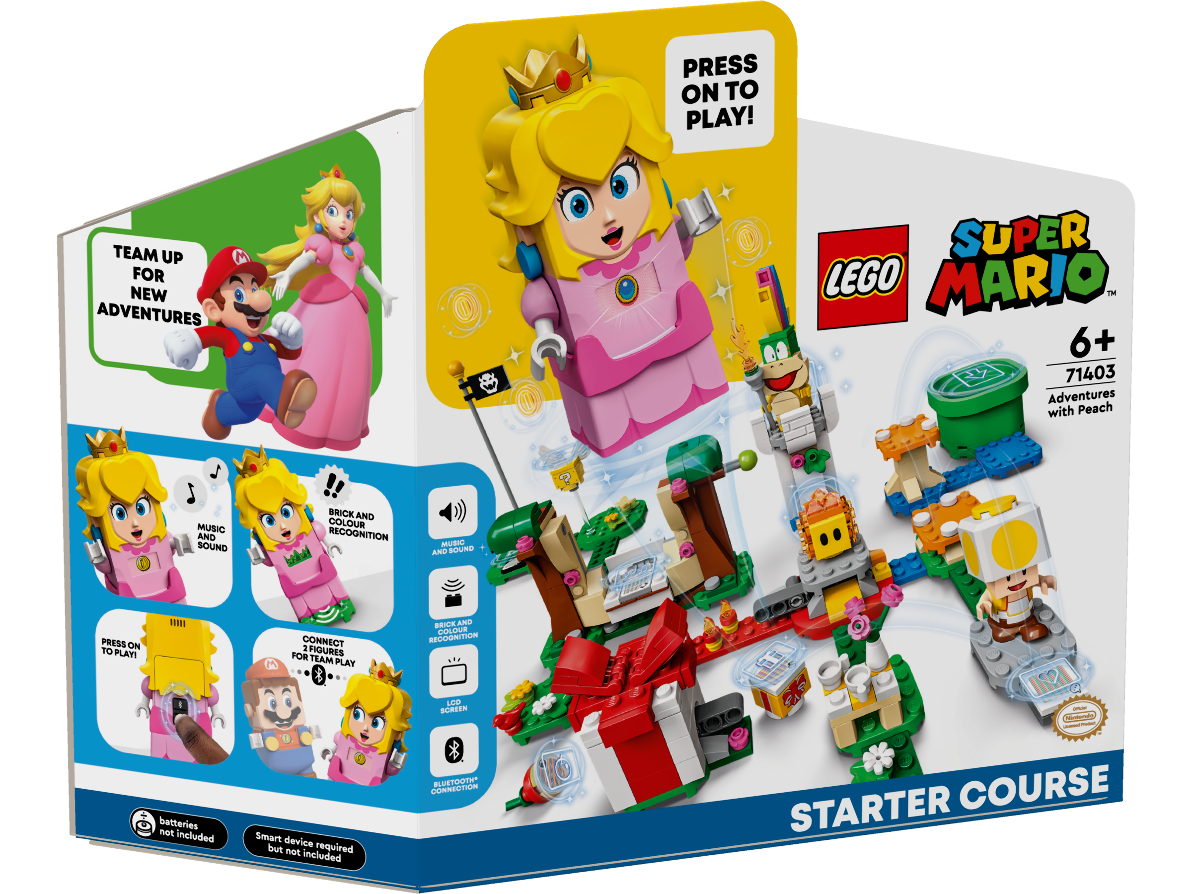 LEGO 71403 Abenteuer mit Peach – Starterset