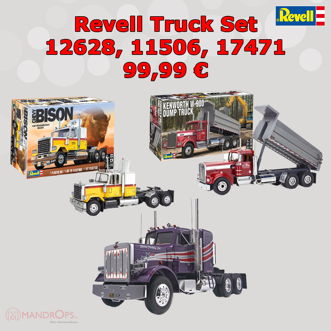 Revell Truckset Set 12628, 11506, 17471