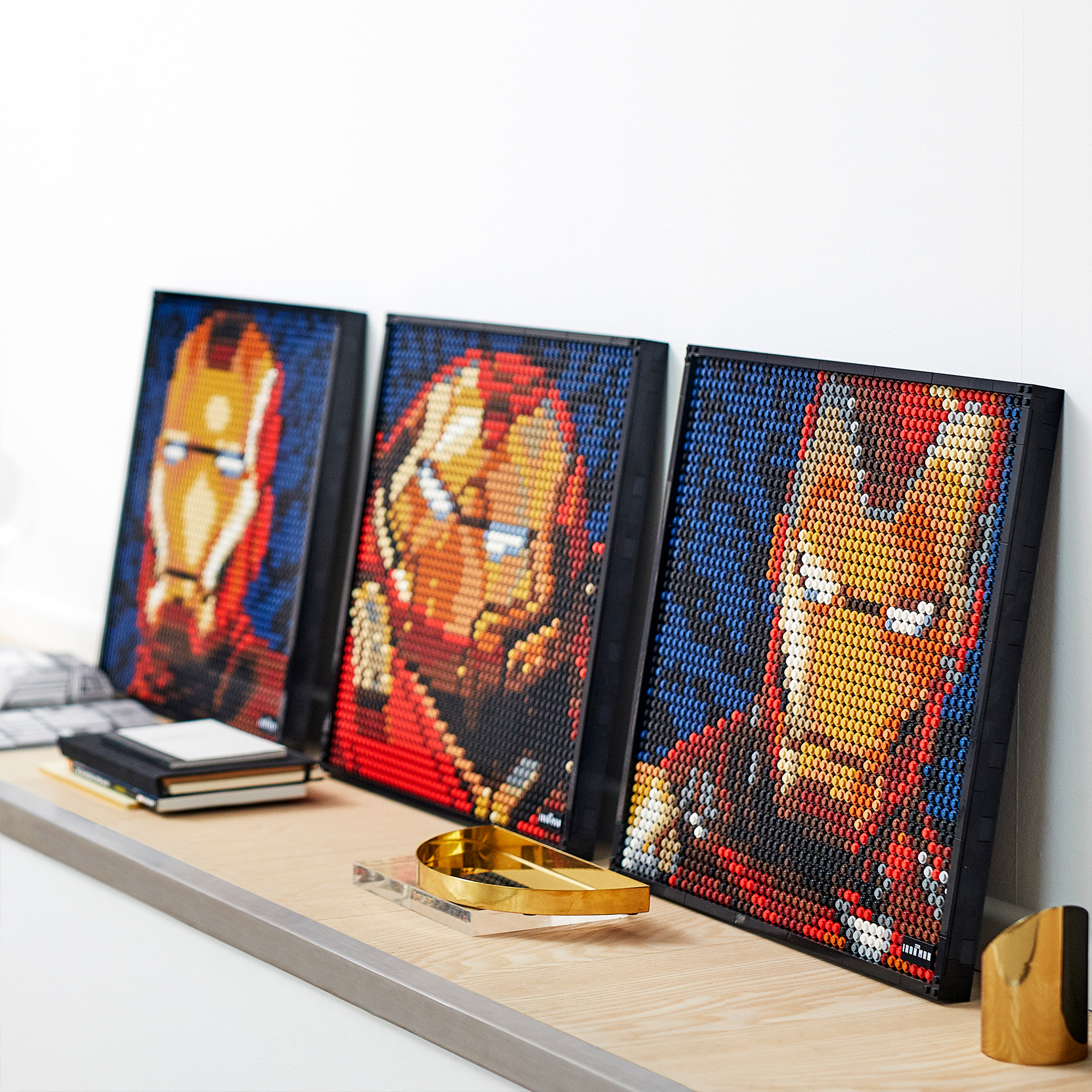 LEGO ART Marvel Studios Iron Man - Kunstbild