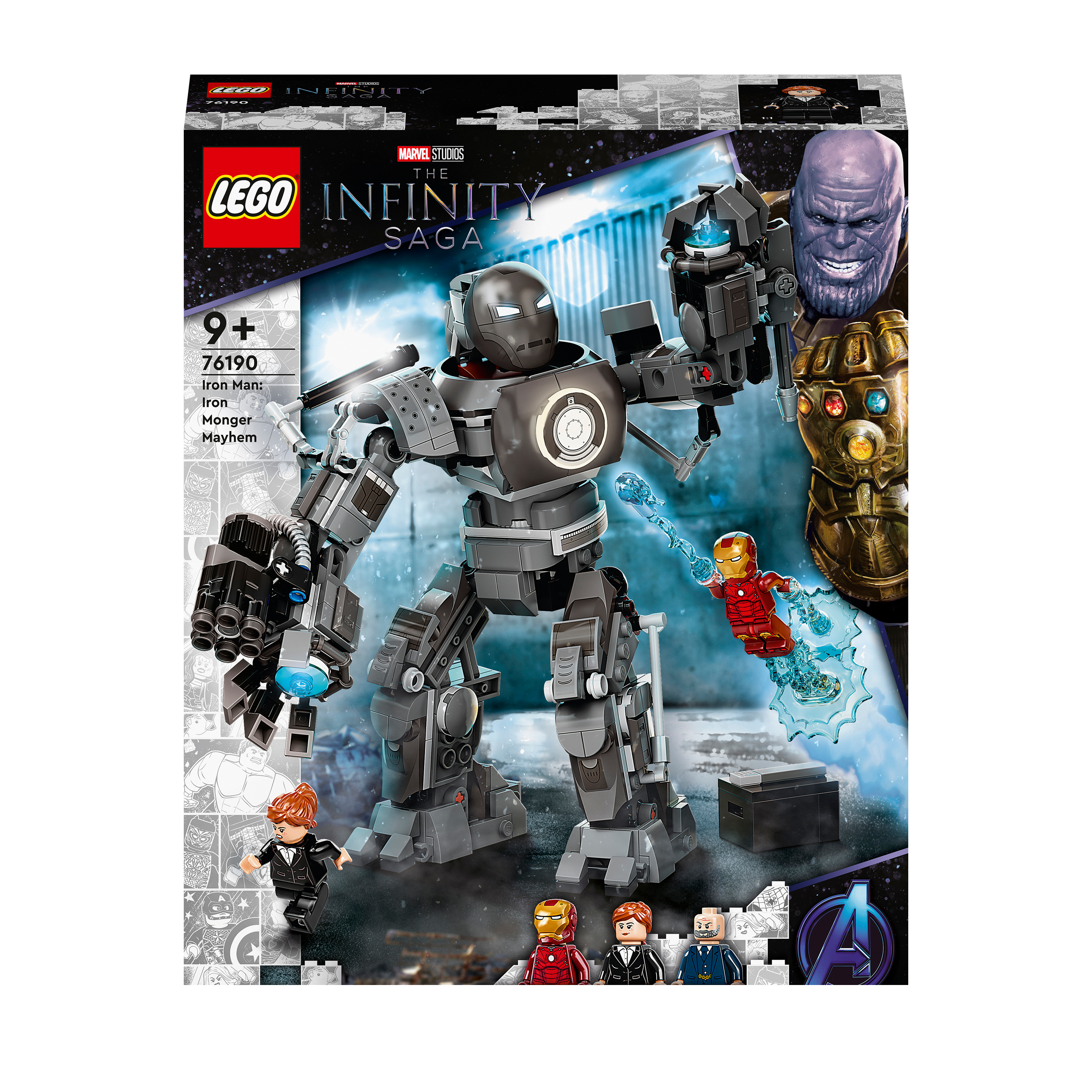 LEGO Marvel Super Heroes Iron Man und das Chaos durch Iron Monger