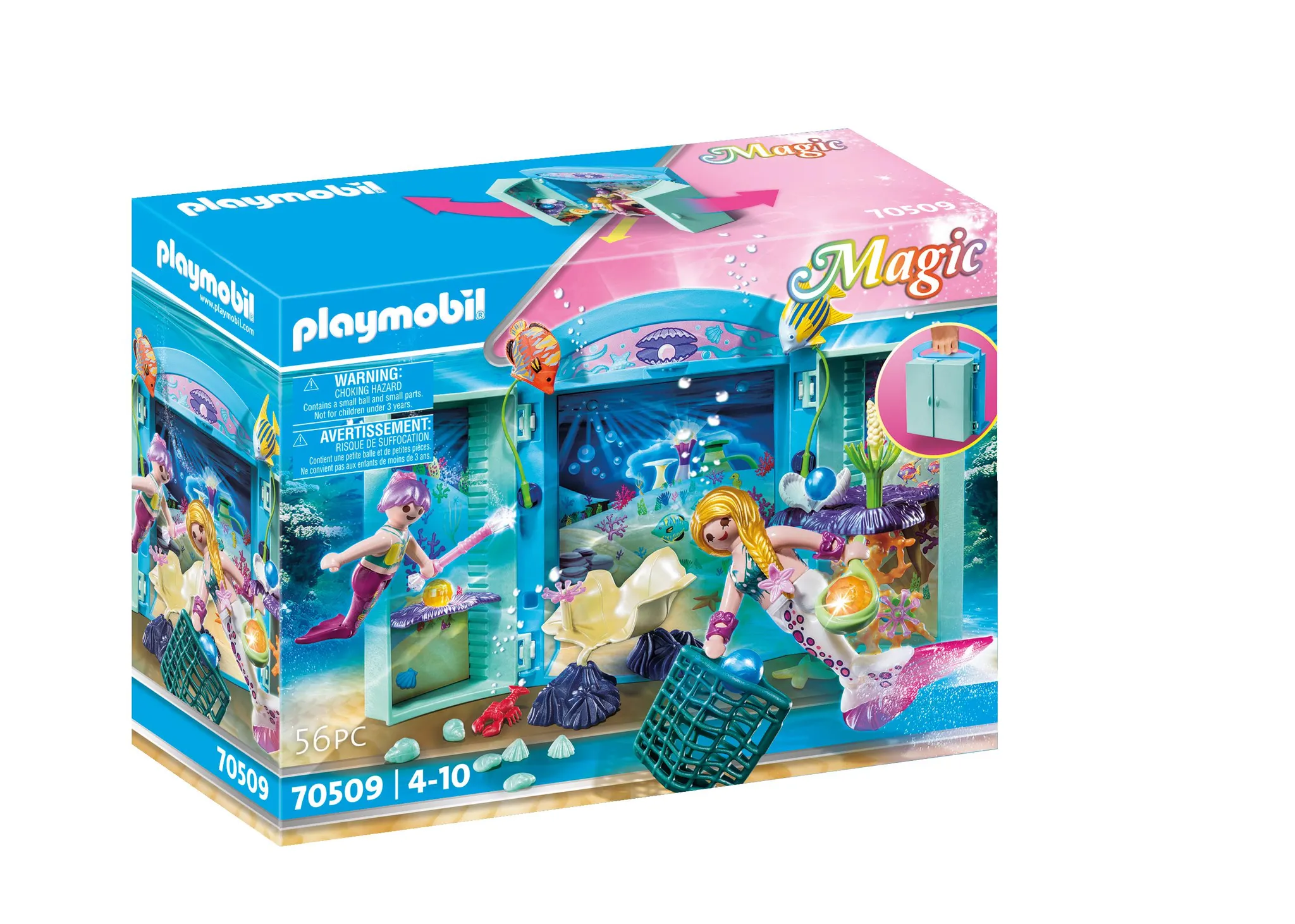 PLAYMOBIL 70509 Spielbox "Meerjungfrauen"