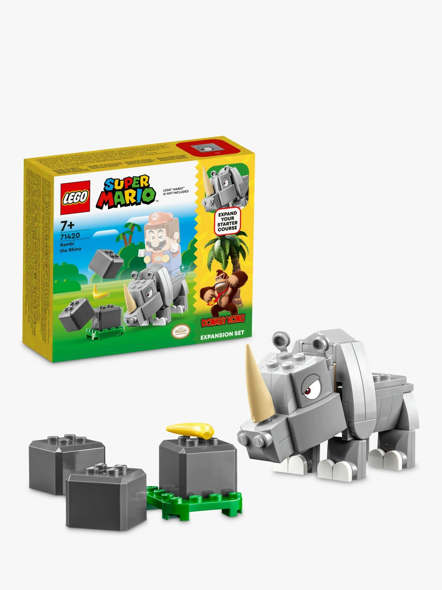 LEGO 71420 Rambi das Rhino: Erweiterungsset Super Mario™