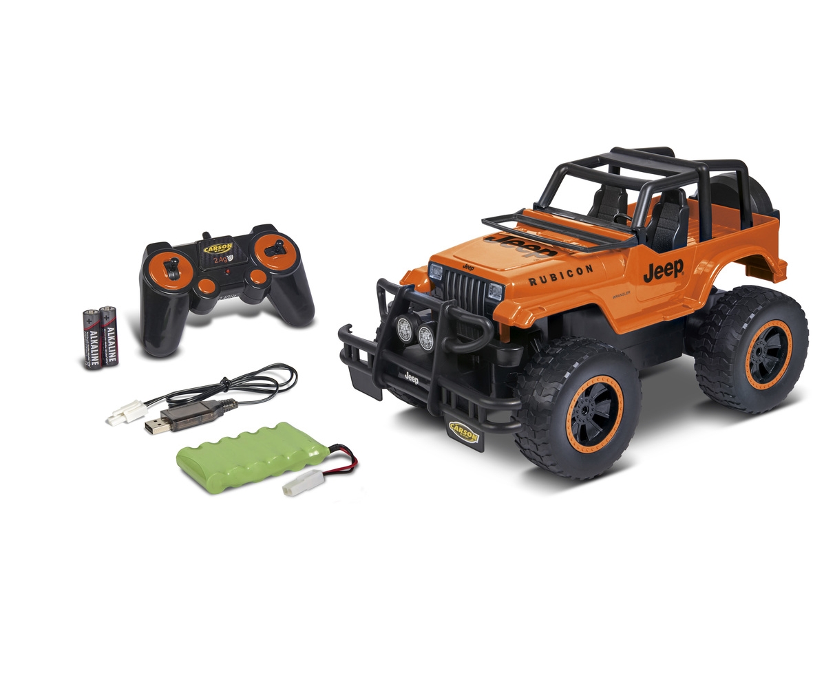 CARSON 1:12 Jeep Wrangler 2.4G 100% RTR orange (500404270)