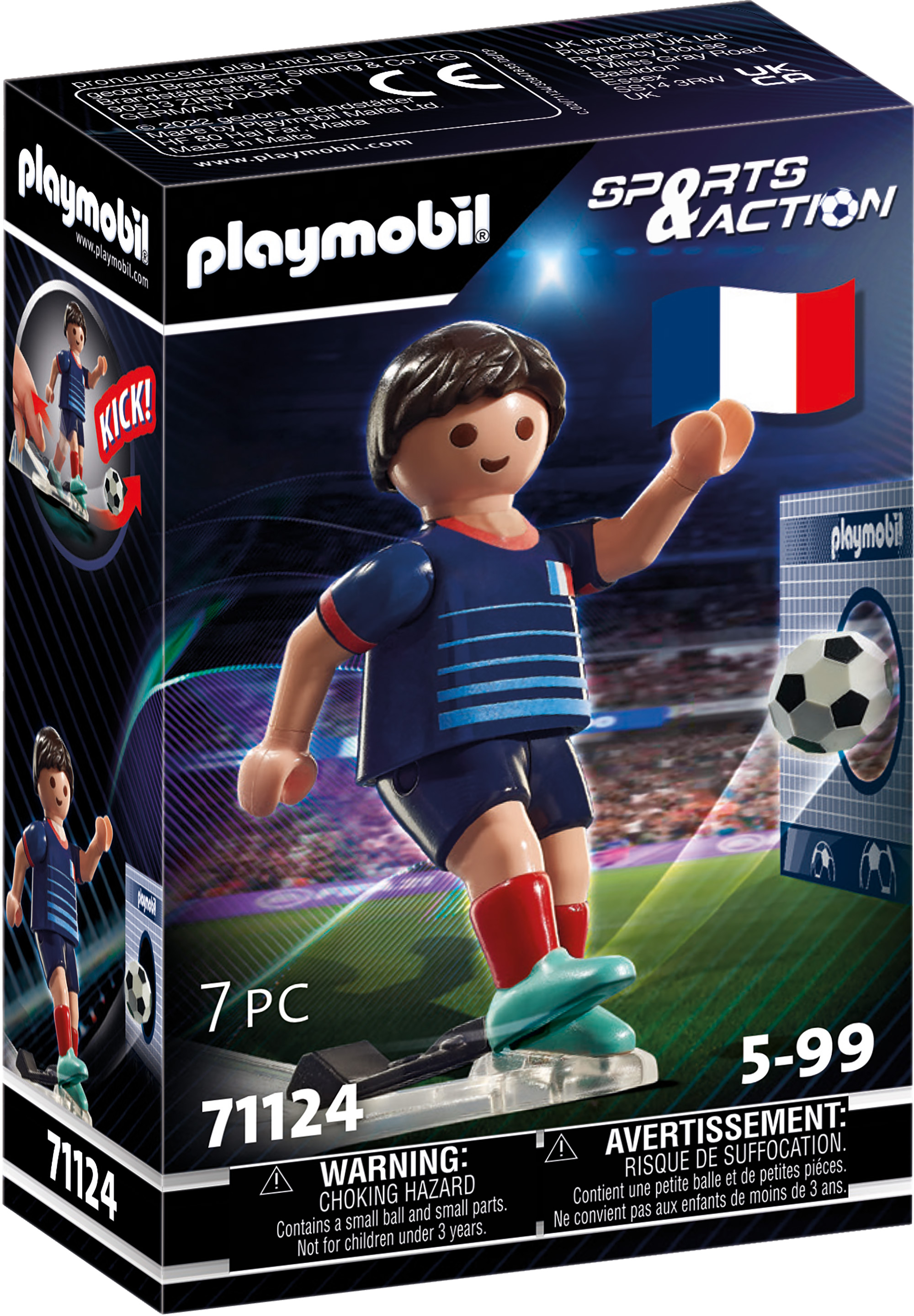 PLAYMOBIL 71124 Fußballspieler Frankreich B