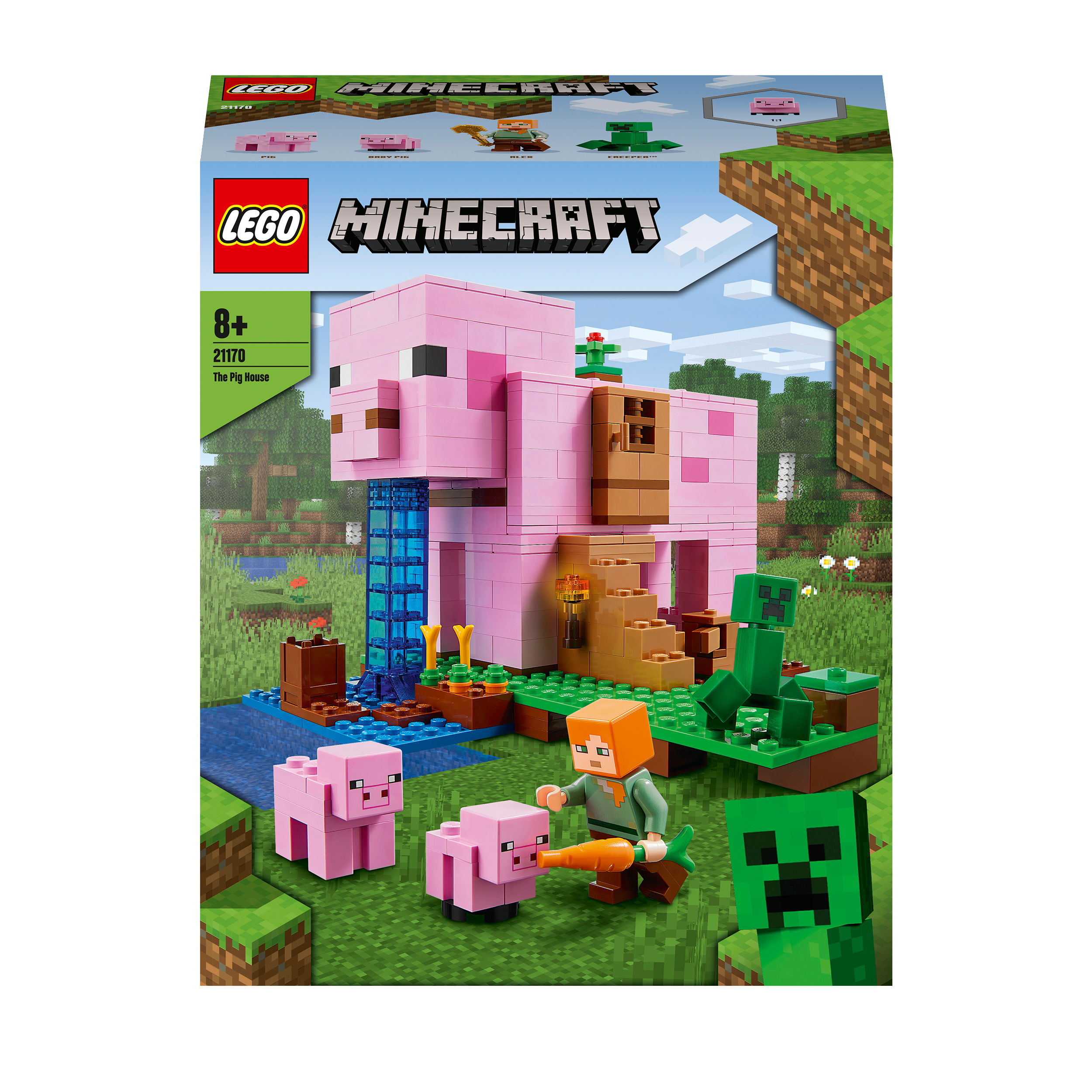 LEGO Minecraft Das Schweinehaus