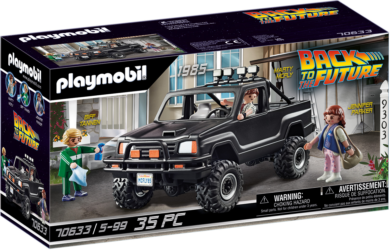 PLAYMOBIL 70633 Back to the Future Marty's Pick-up Truck