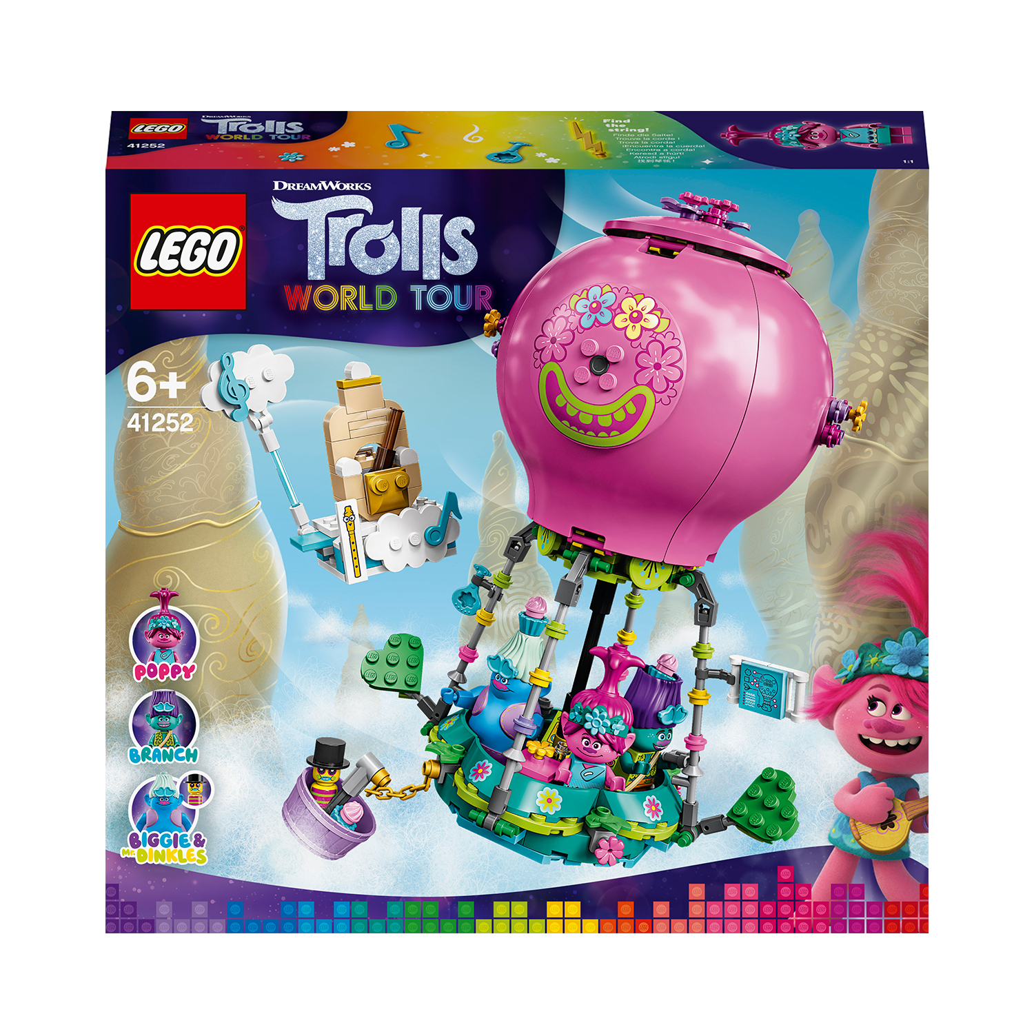 LEGO Trolls Poppys Heißluftballon
