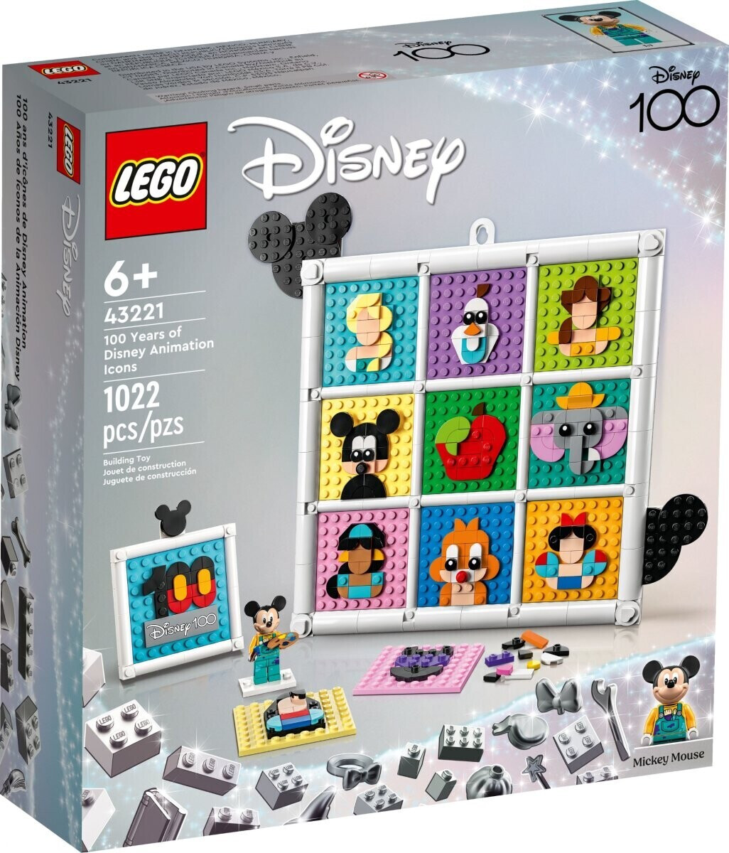 LEGO 43221 Disney - 100 Jahre Zeichentrickikonen