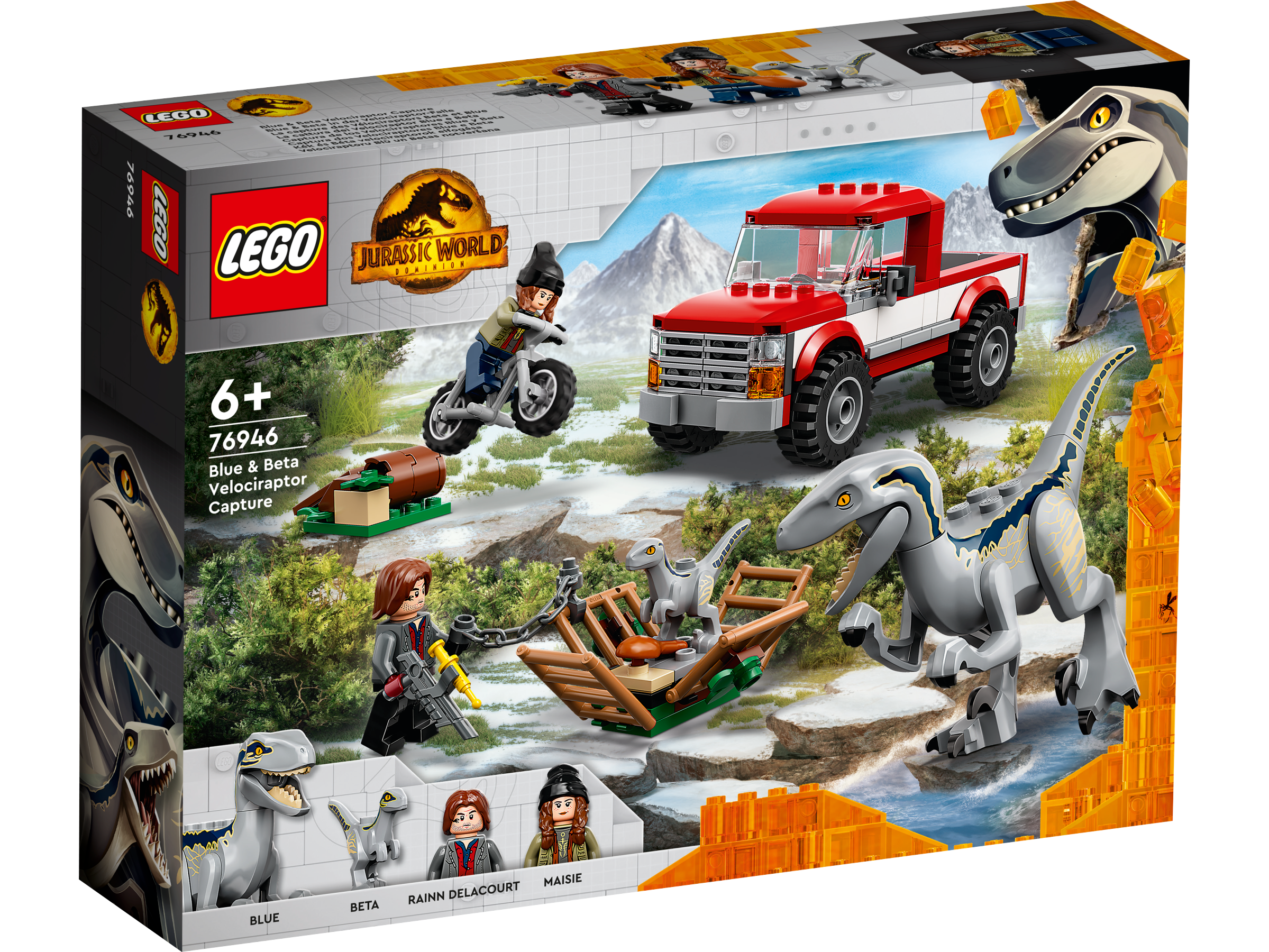 LEGO 76946 Blue & Beta in der Velociraptor-Falle