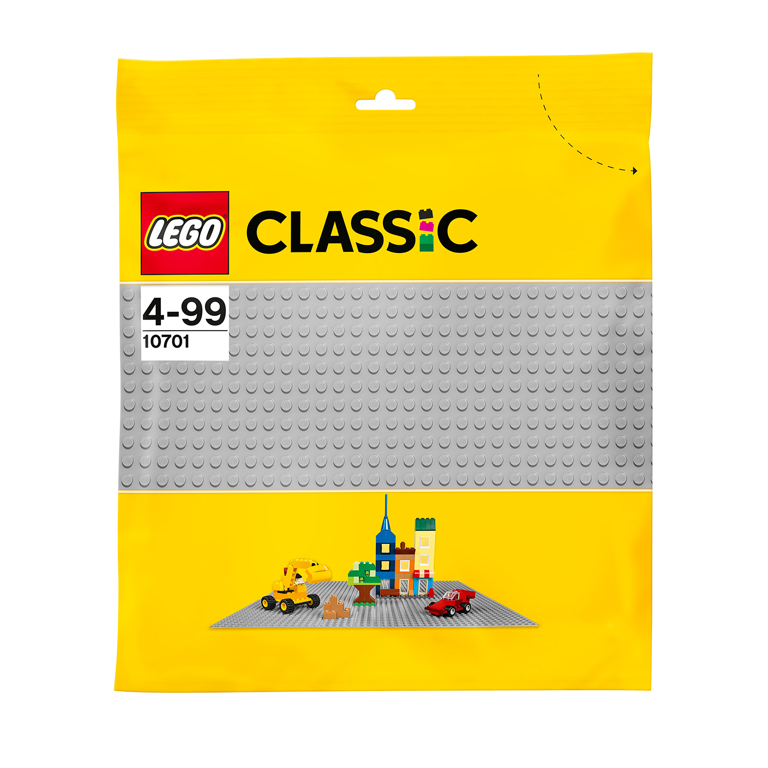 LEGO Classic Graue Bauplatte